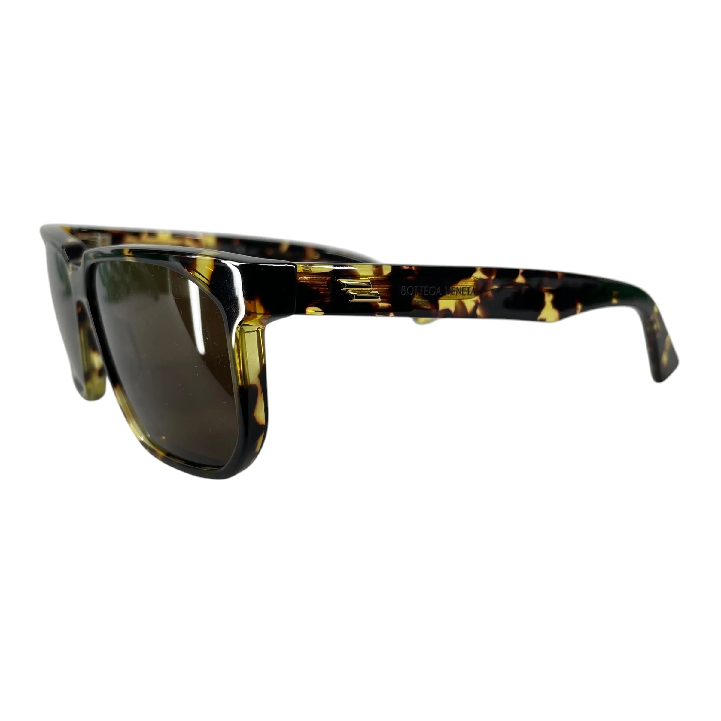 BOTTEGA VENETA/Sunglasses/Tortoiseshell Pattern/BRW/BV1033S