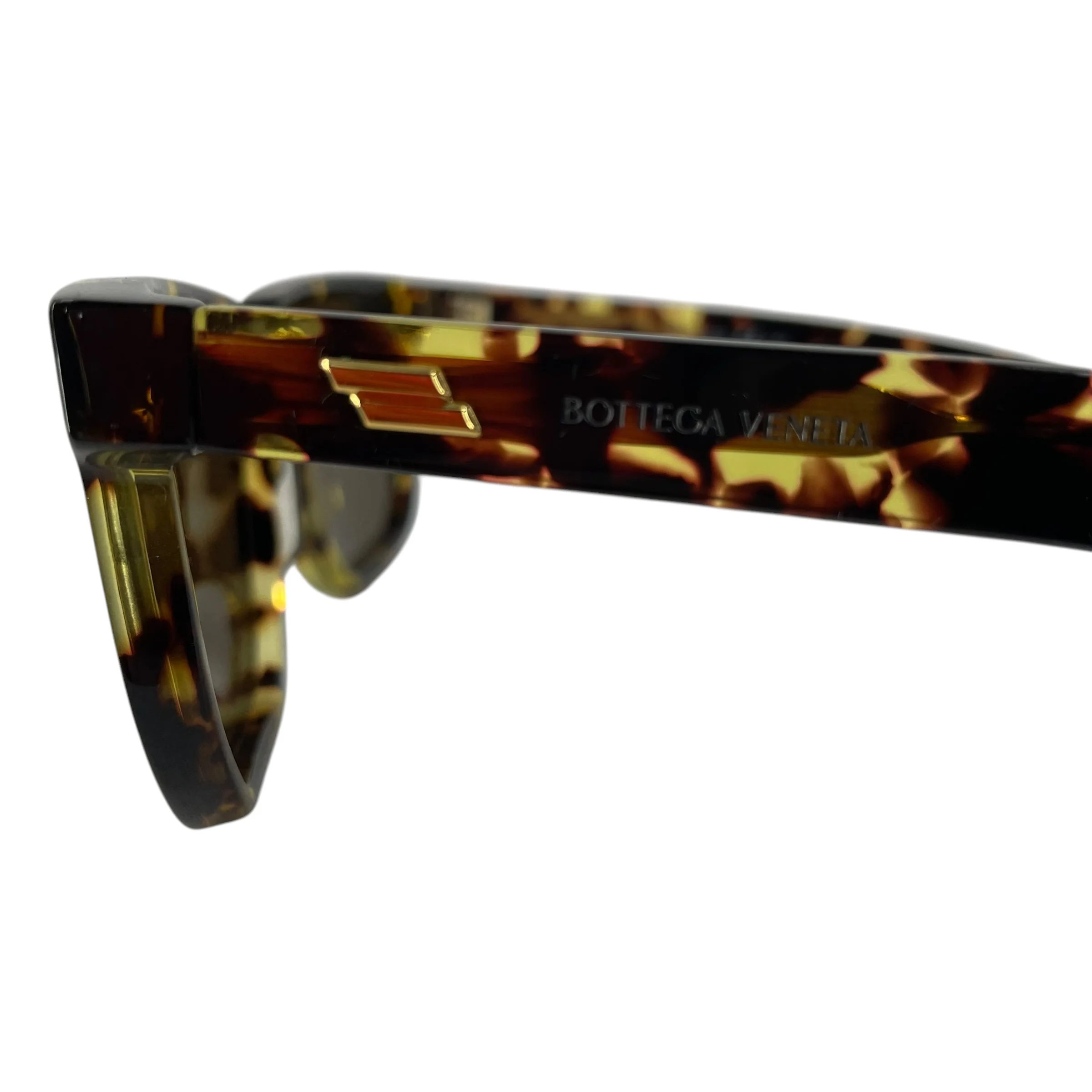BOTTEGA VENETA/Sunglasses/Tortoiseshell Pattern/BRW/BV1033S