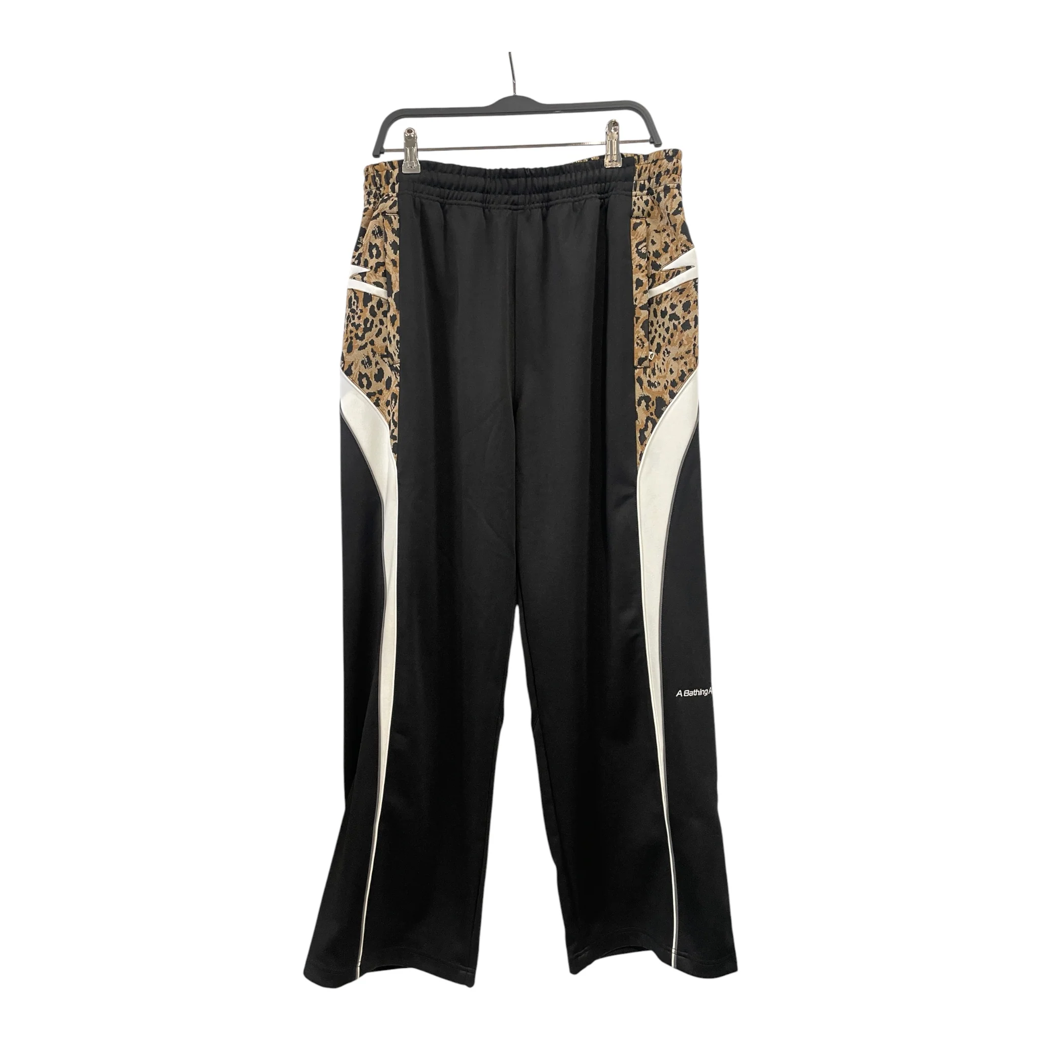 A BATHING APE/Pants/L/Cotton/MLT/Animal Pattern/wild leopard animal bape