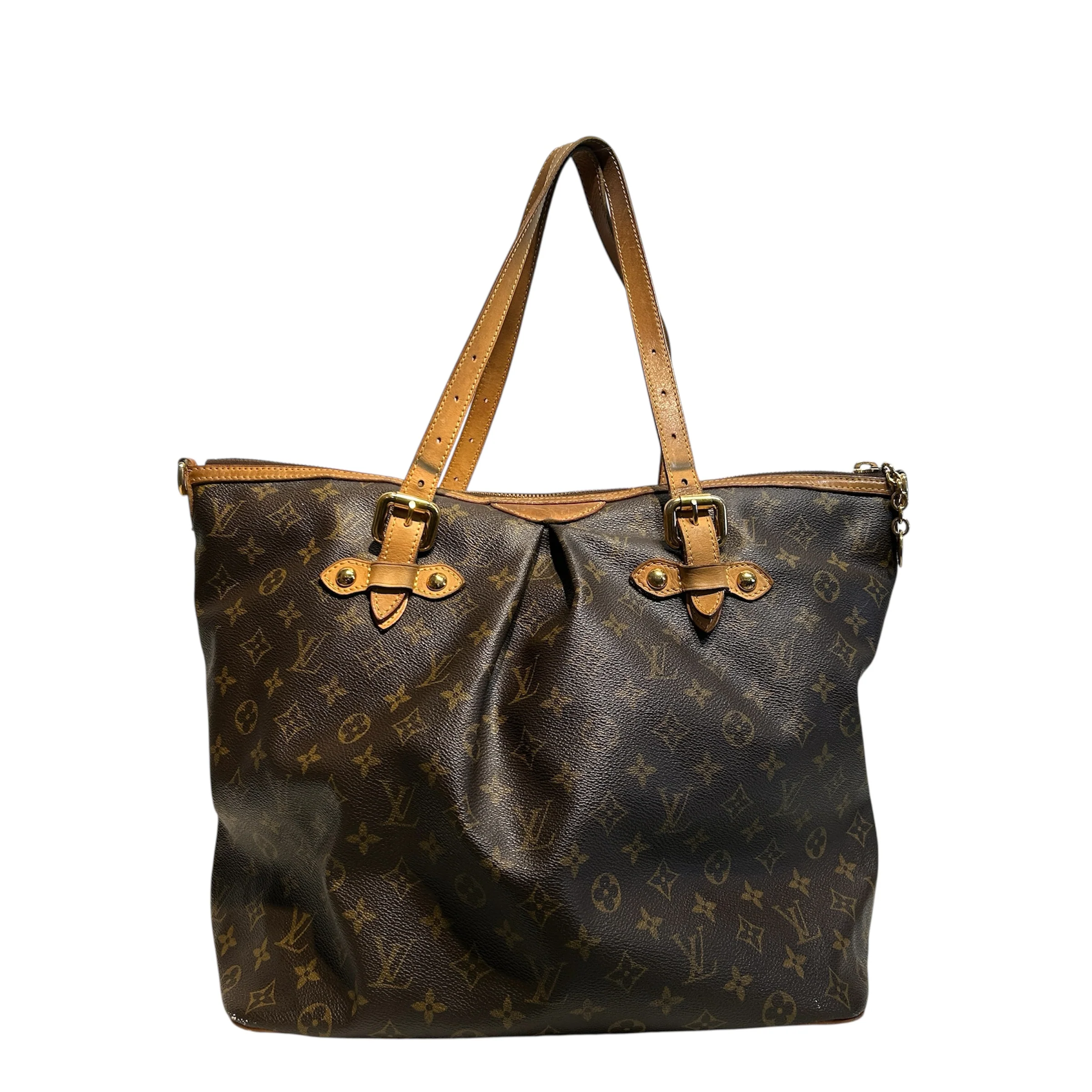 LOUIS VUITTON/Tote Bag/Monogram/Leather/BRW/Monogram Palermo GM