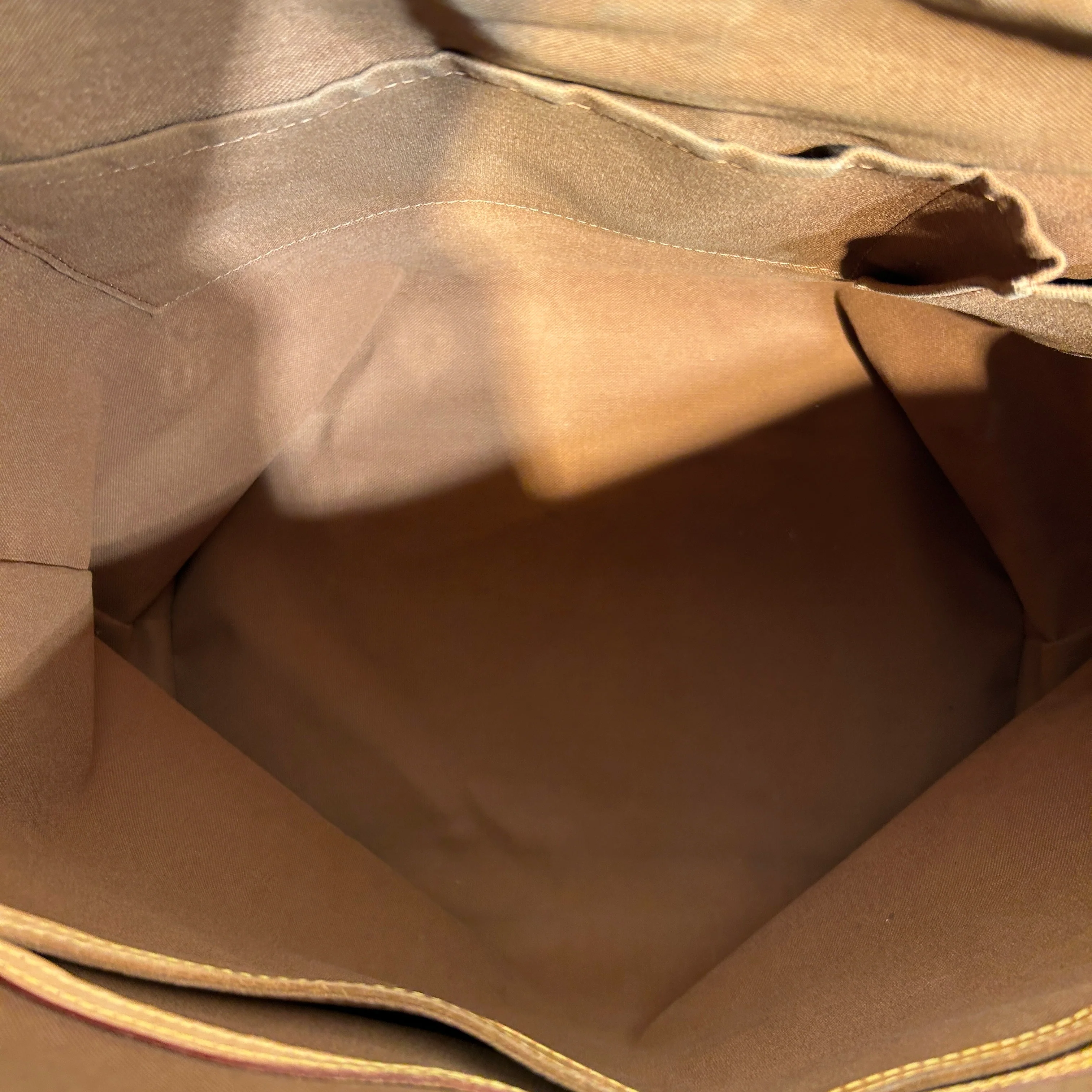 LOUIS VUITTON/Tote Bag/Monogram/Leather/BRW/Monogram Palermo GM