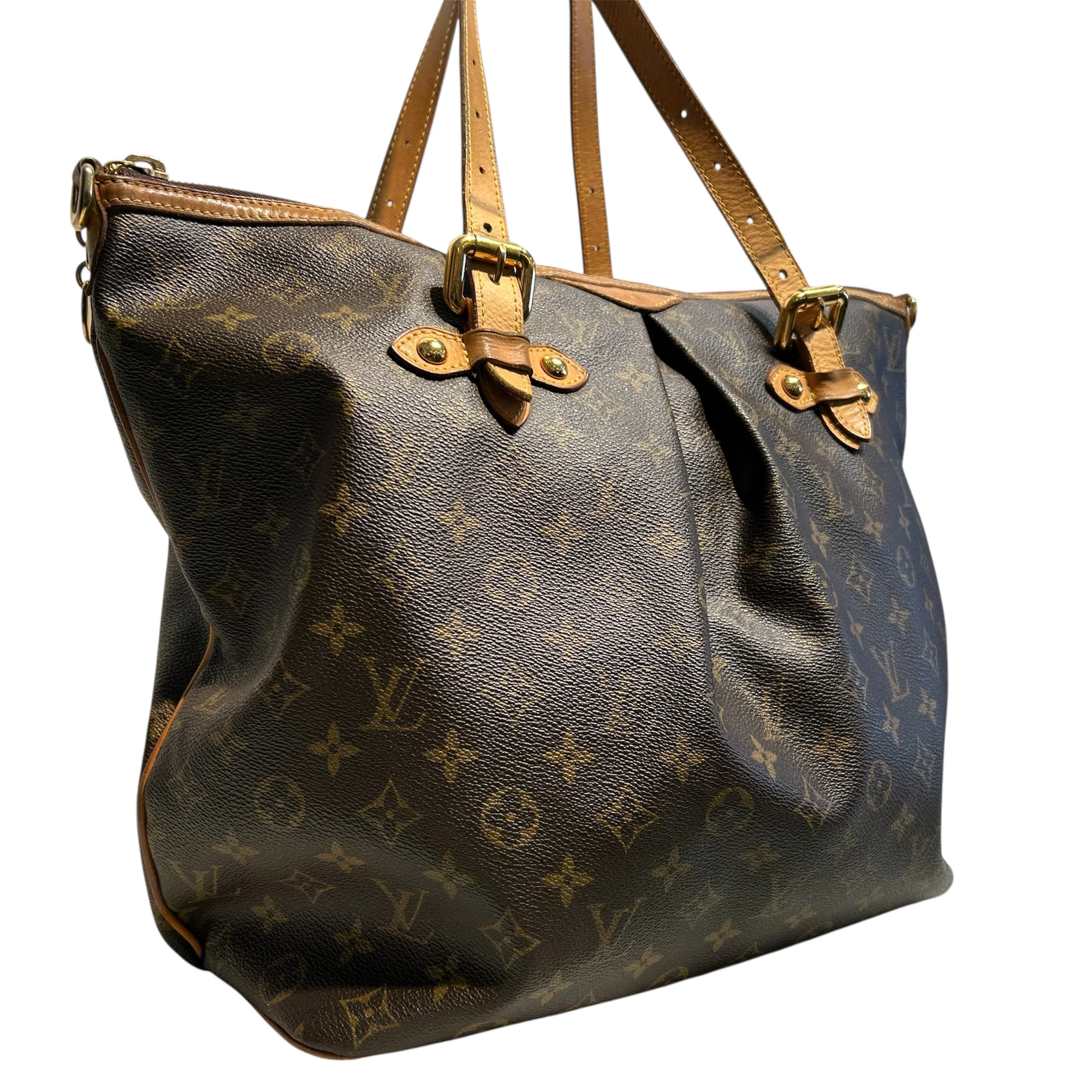 LOUIS VUITTON/Tote Bag/Monogram/Leather/BRW/Monogram Palermo GM