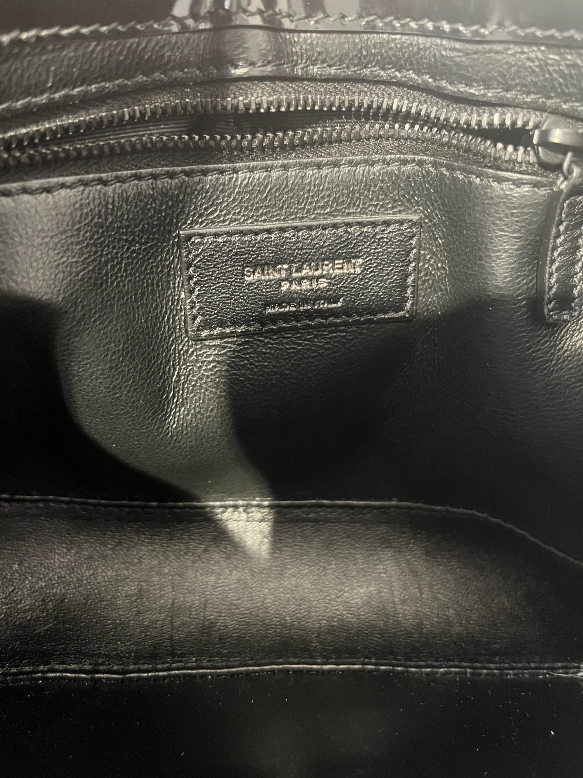SAINT LAURENT/Hand Bag/Leather/BLK/MAL6572280223 LE 5 A 7 HANDBAG