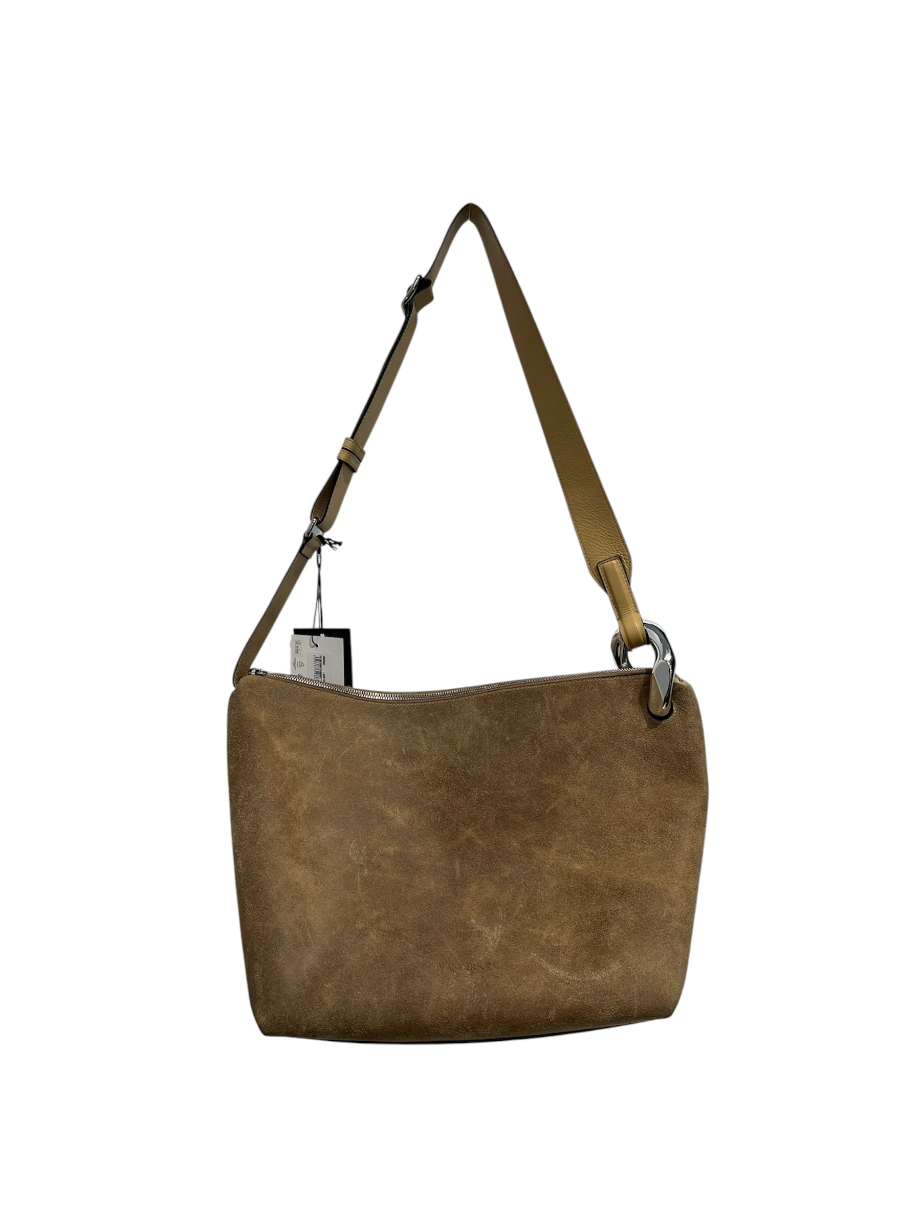 JW ANDERSON(J.W.ANDERSON)/Bag/Suede/BEG/SUEDE CORNER STORE BAG