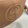GUCCI/Cross Body Bag/Leather/BEG/SOHO DISCO