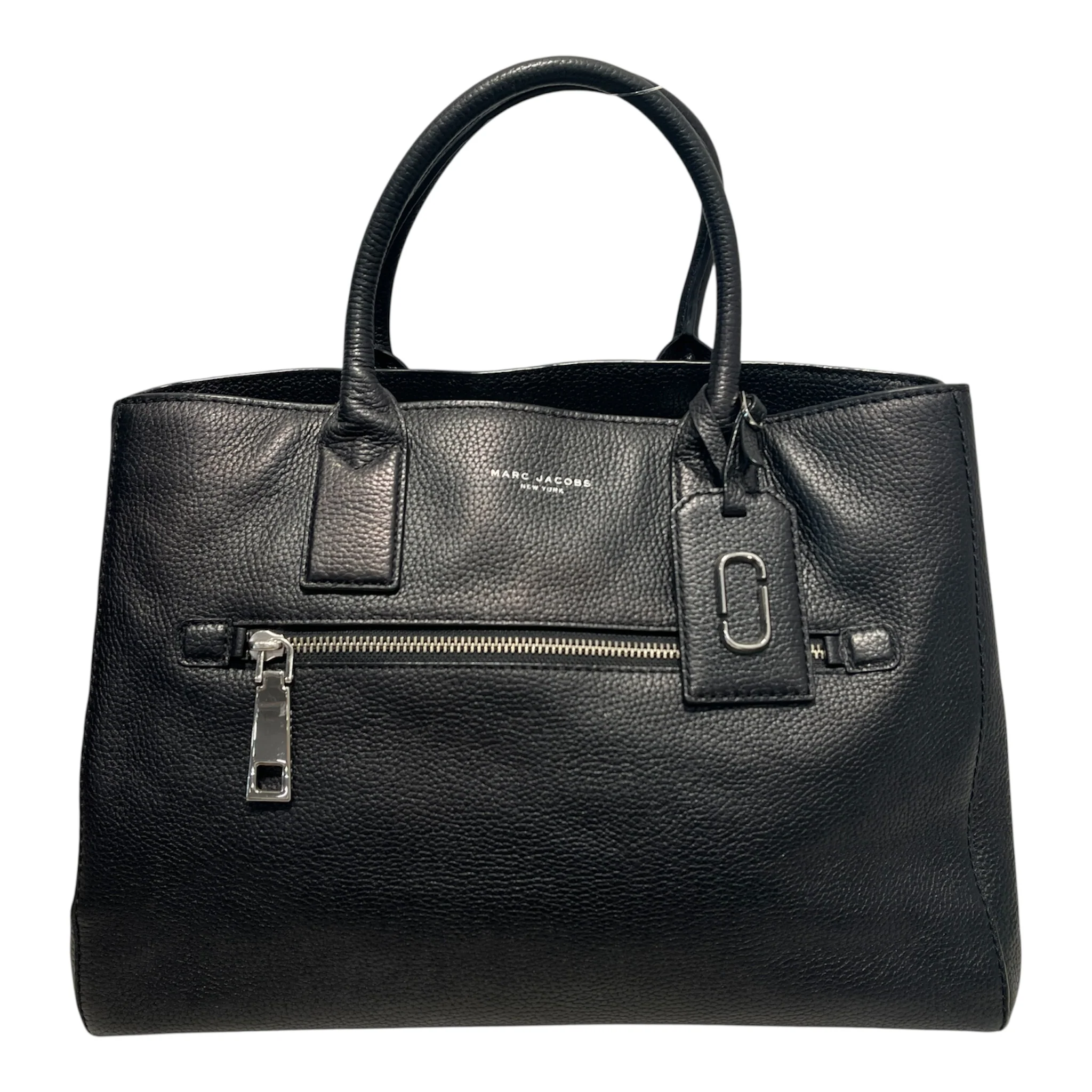 MARC JACOBS/Tote Bag/Leather/BLK/GOTHAM CITY TOTE