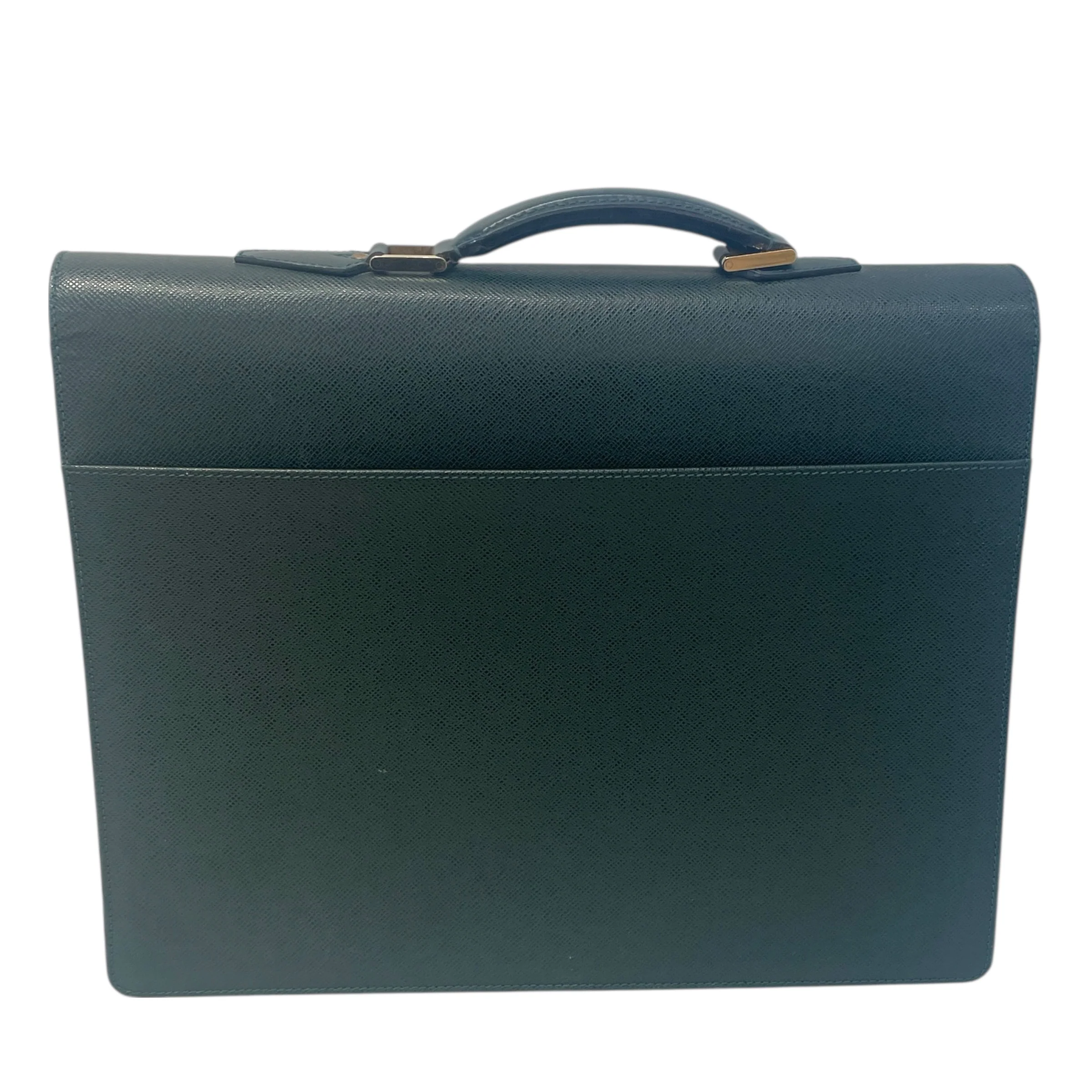 LOUIS VUITTON/Briefcase/Animal Pattern/Leather/GRN/Taiga 2010