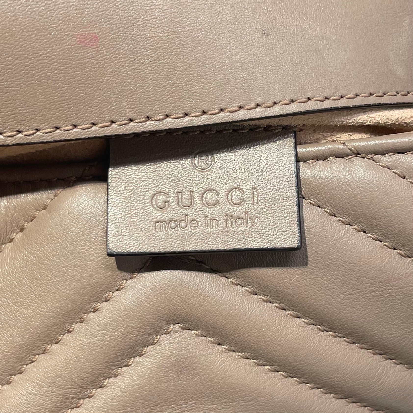 GUCCI/Cross Body Bag/Leather/PNK/PINK BG GUCCI
