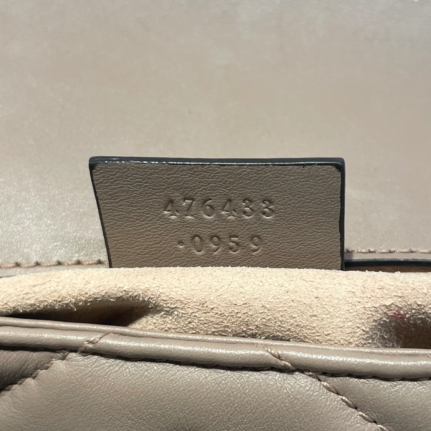 GUCCI/Cross Body Bag/Leather/PNK/PINK BG GUCCI