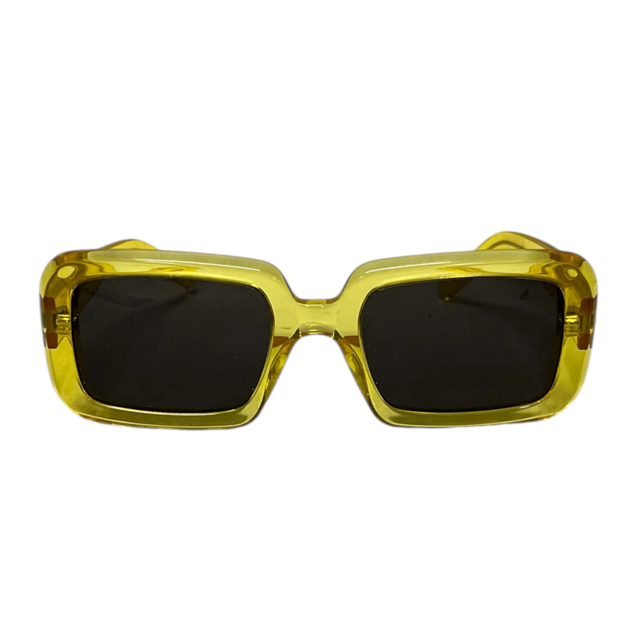 SAINT LAURENT/Sunglasses/Plastic/YEL/