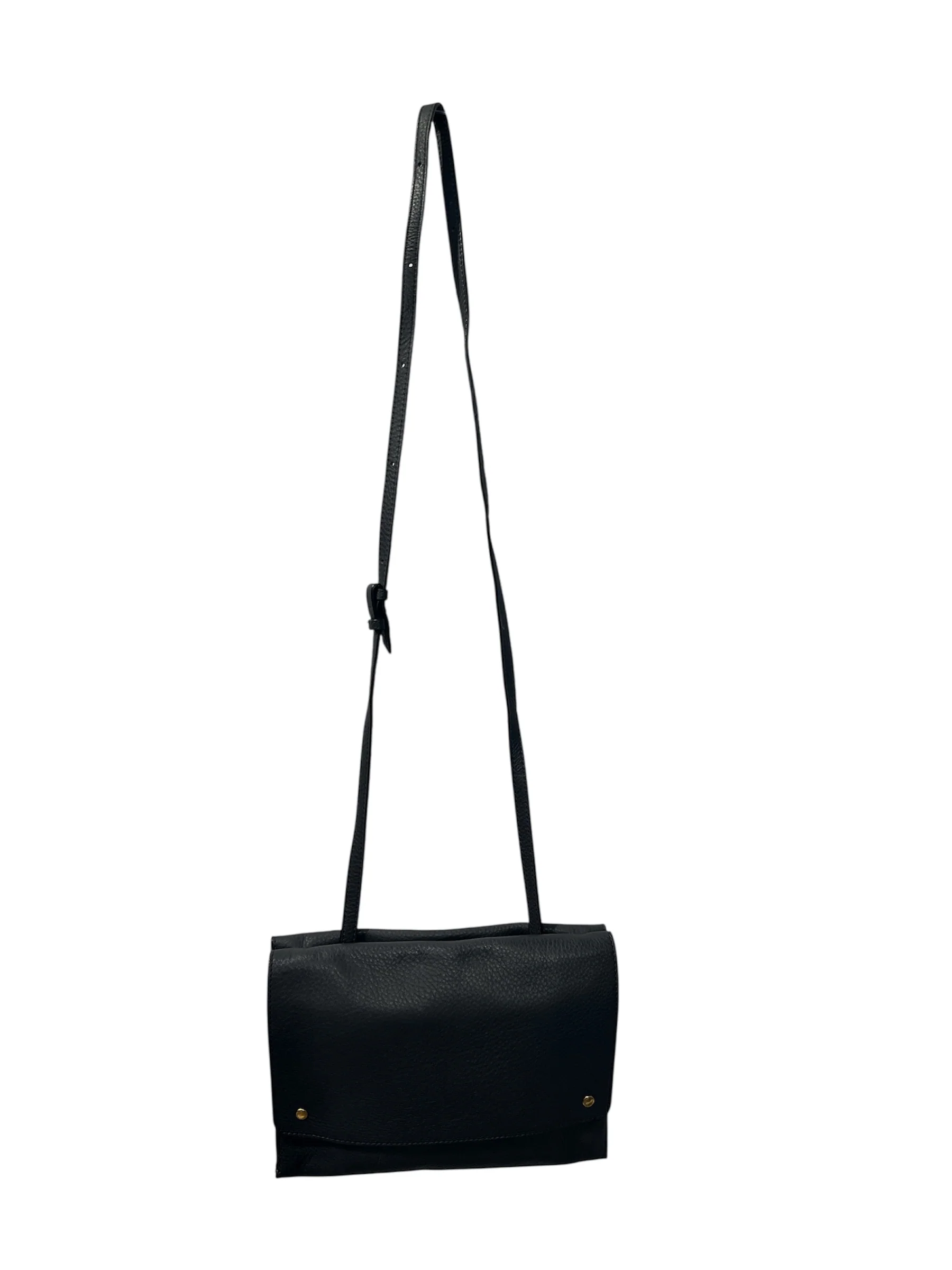 BURBERRY/Cross Body Bag/Leather/IDG/PEBBLE LEATHER GOLD HARDWARE