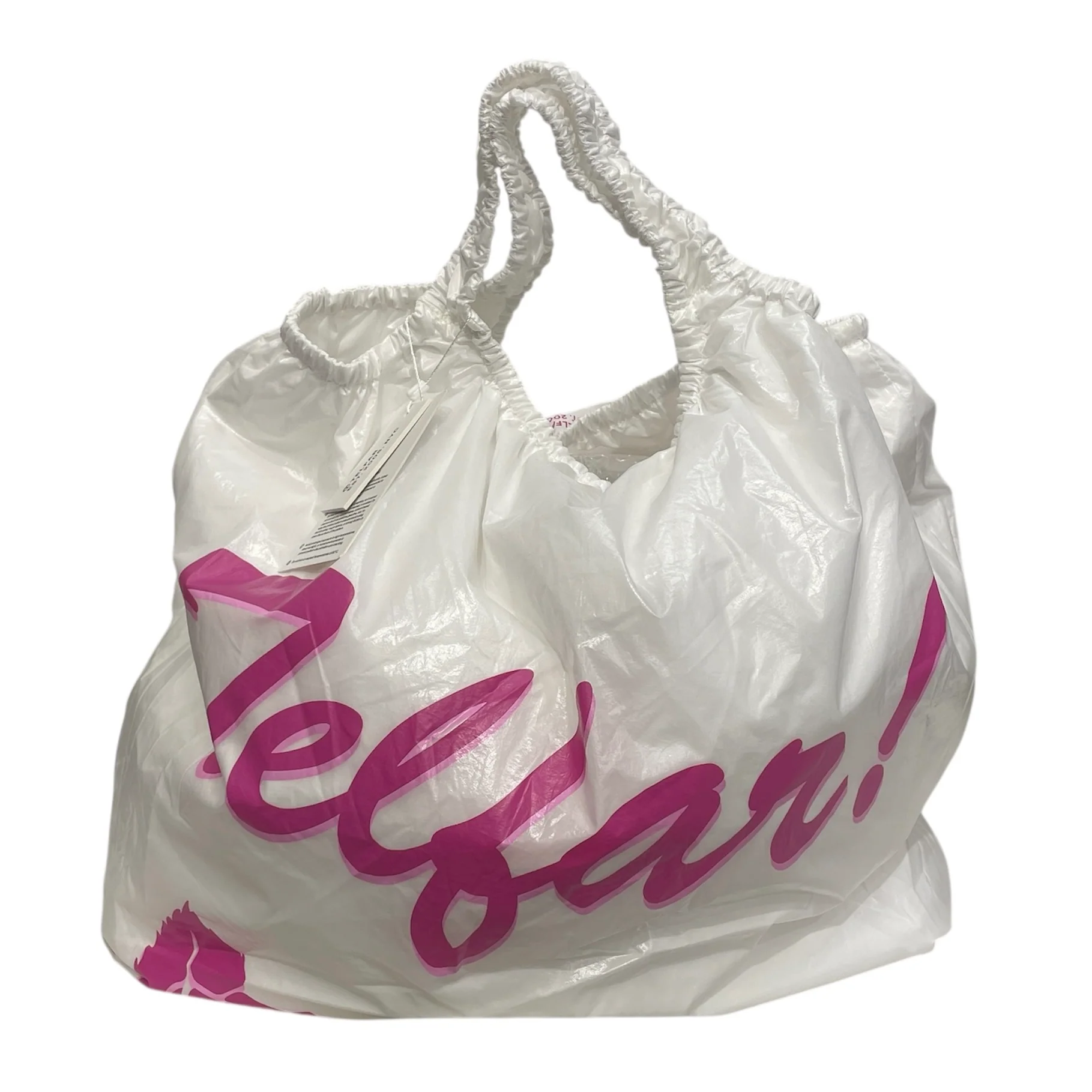 Telfar/Tote Bag/All Over Print/Acrylic/WHT/840258683736