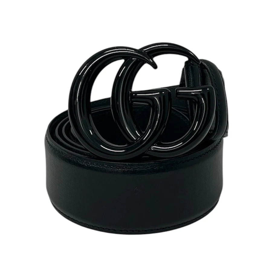 GUCCI/Belt/Leather/BLK/