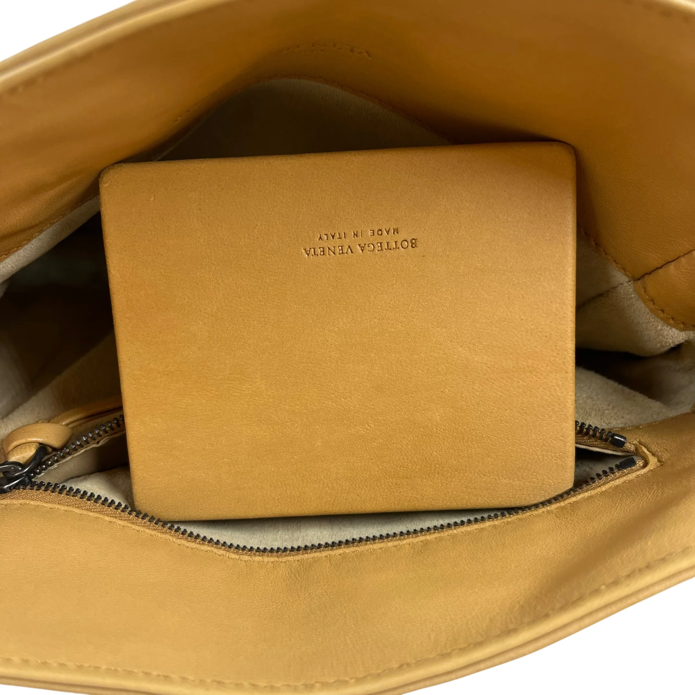 BOTTEGA VENETA/Hand Bag/Leather/YEL/handbag