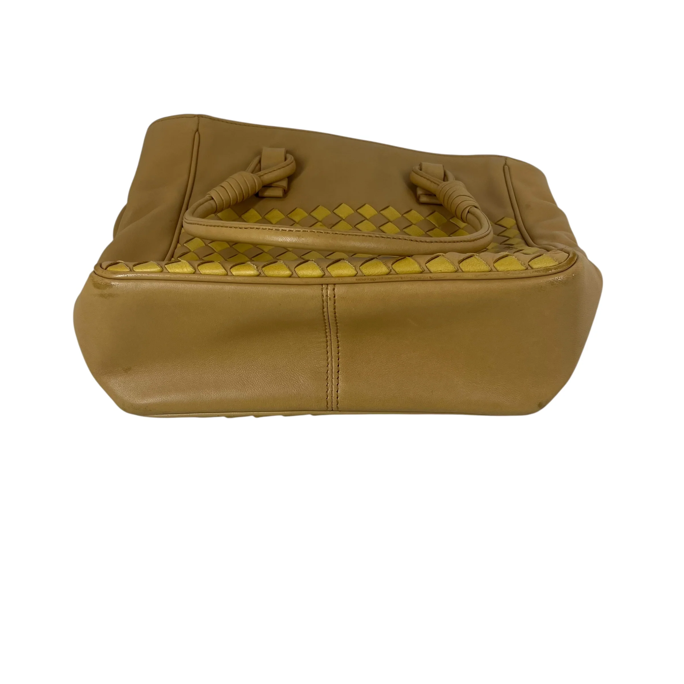 BOTTEGA VENETA/Hand Bag/Leather/YEL/handbag