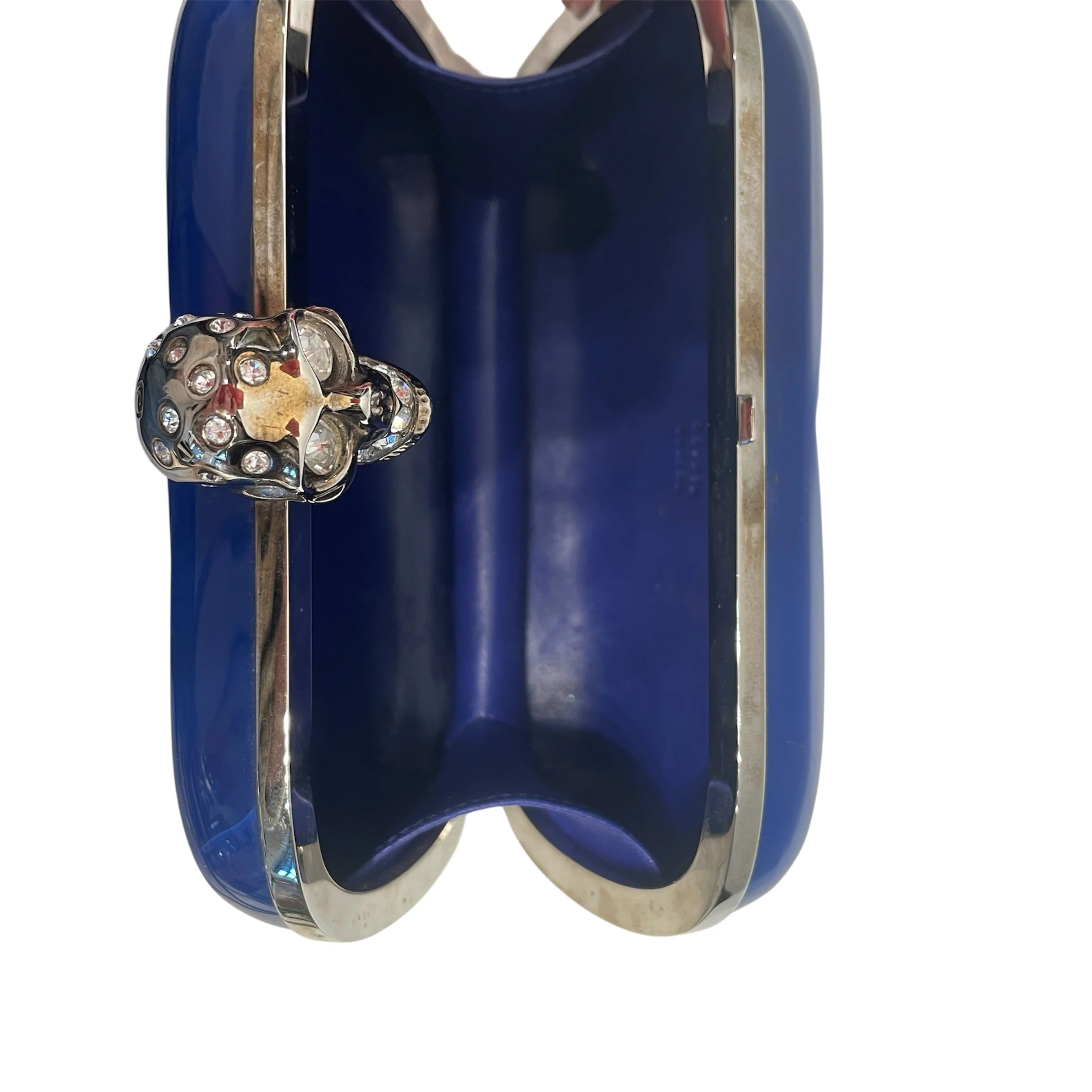 Alexander McQueen/Clutch Bag/All Over Print/MLT/blue & red skull clutch