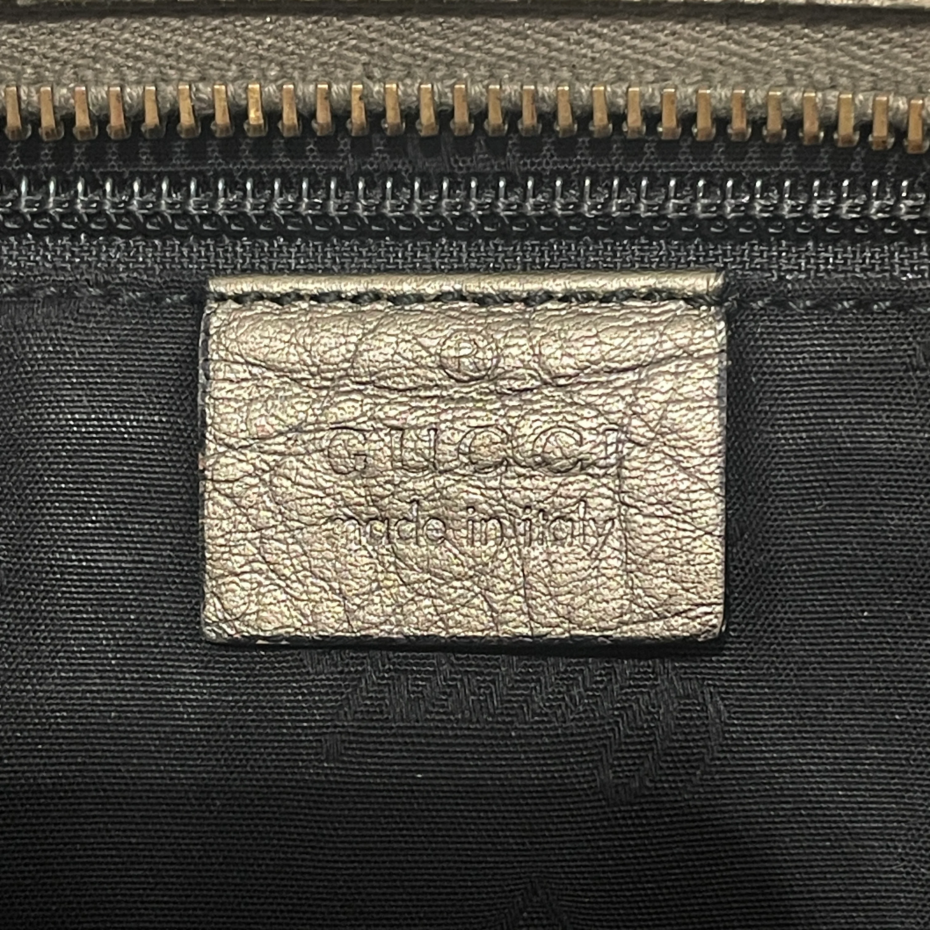 GUCCI/Tote Bag/Monogram/Leather/GRY/Imprime Tote