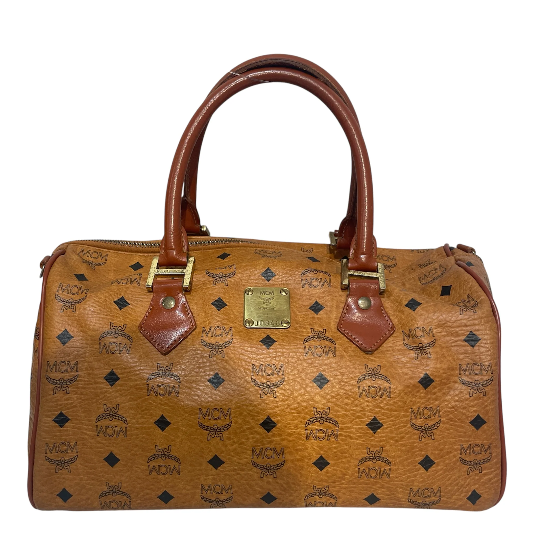 MCM/Tote Bag/Monogram/Leather/ORN/