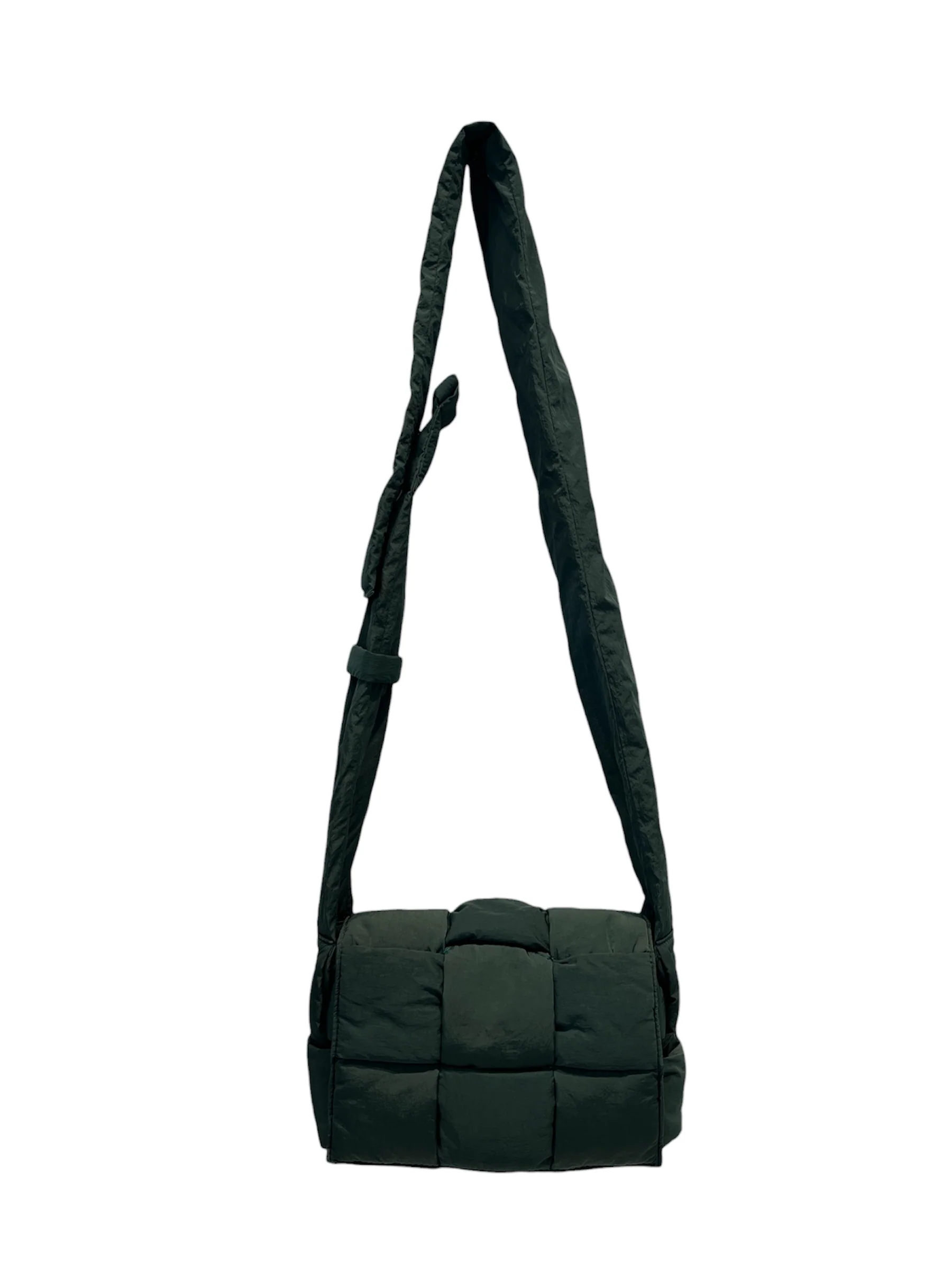 BOTTEGA VENETA/Bag/Nylon/GRN/PADDED TECH CASSETTE BAG