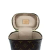 LOUIS VUITTON/Pouch/Monogram/Leather/BRW/MINI NANO VANITY CASE