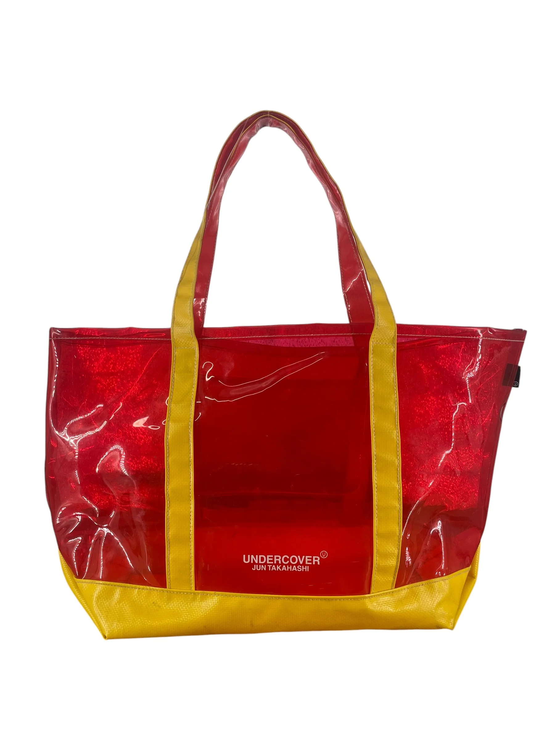 UNDERCOVER/Tote Bag/RED/RED VINYL TOTE