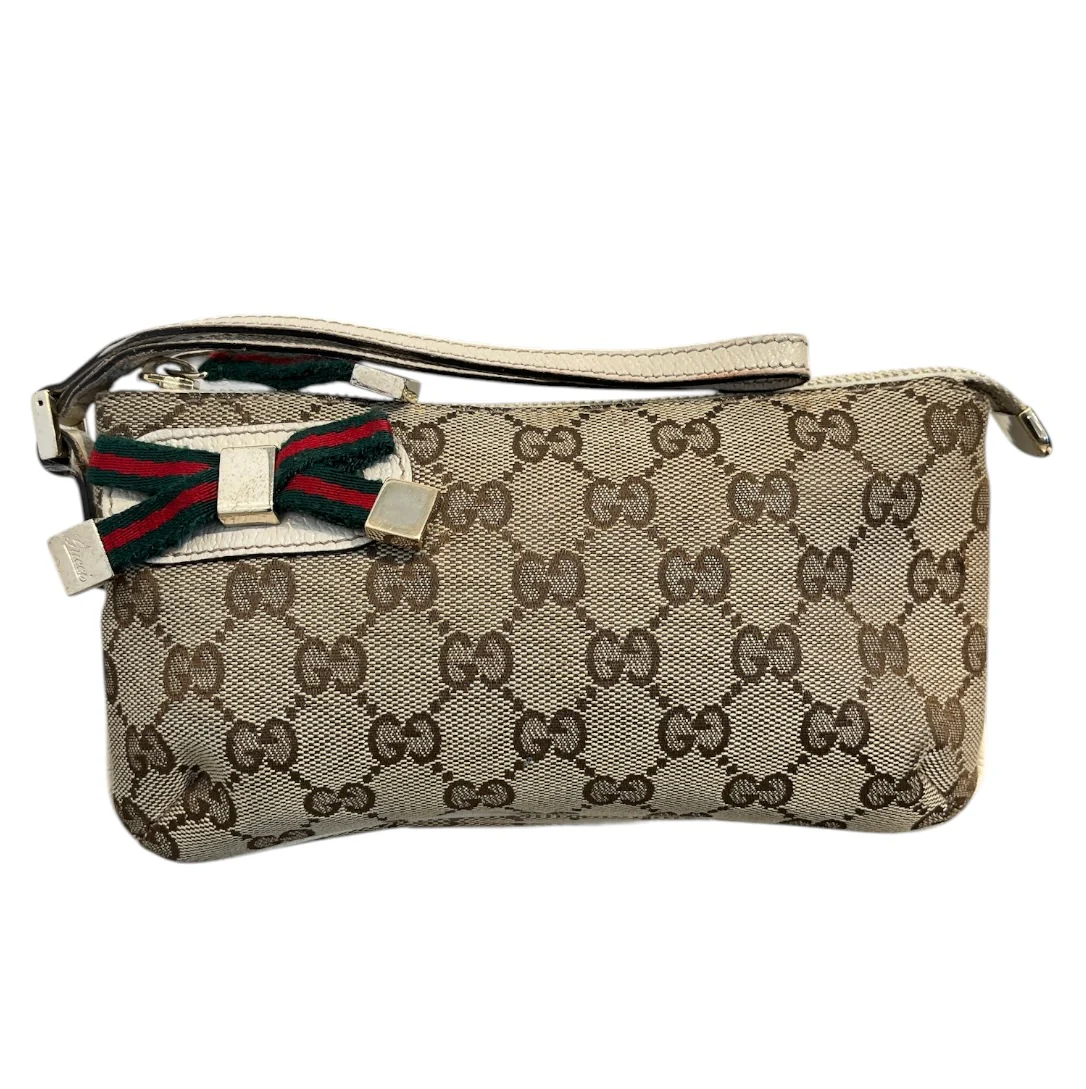 GUCCI/Hand Bag/Monogram/Cotton/BEG/WEB PRINCY BAG