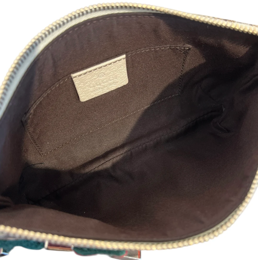 GUCCI/Hand Bag/Monogram/Cotton/BEG/WEB PRINCY BAG