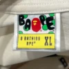 A BATHING APE/T-Shirt/XL/Cotton/WHT/