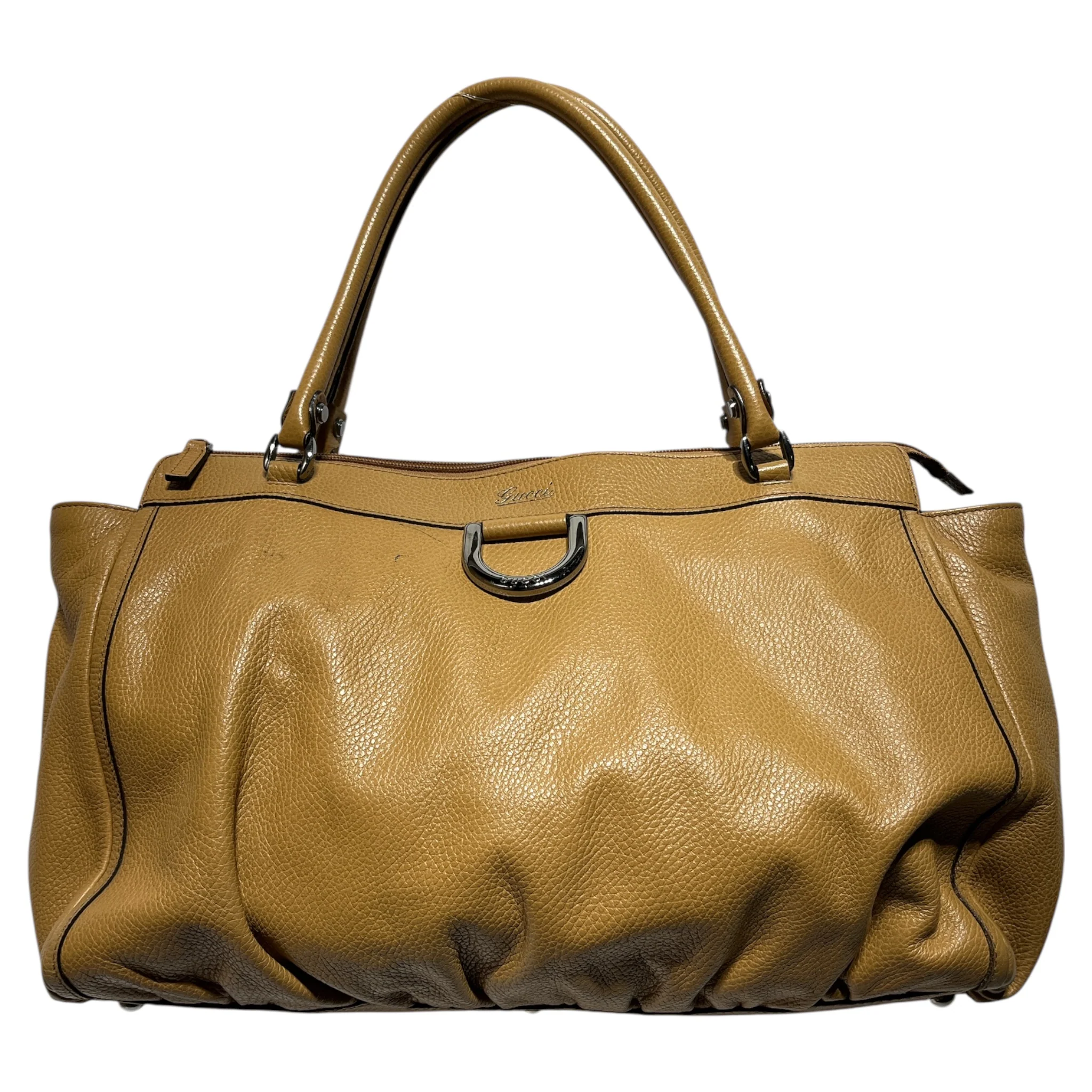 GUCCI/Hand Bag/Leather/CML/D-Ring Abbey Tote