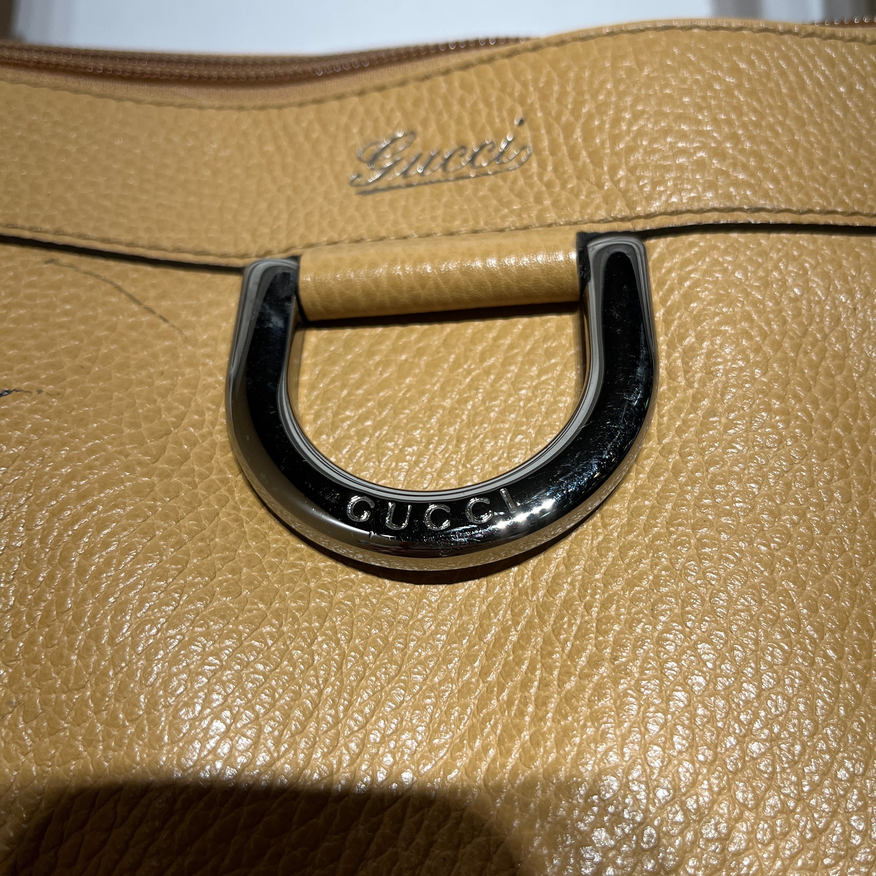 GUCCI/Hand Bag/Leather/CML/D-Ring Abbey Tote