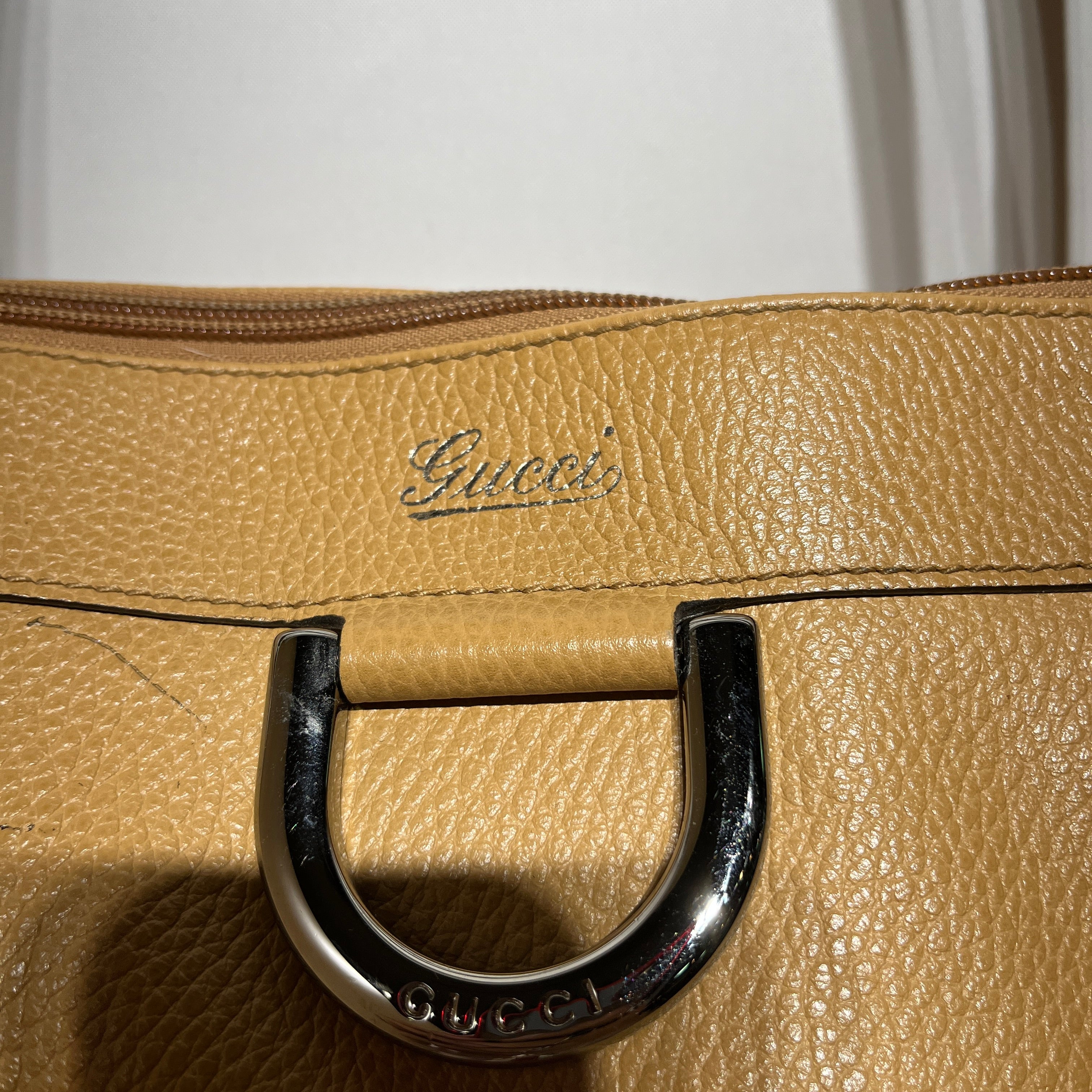GUCCI/Hand Bag/Leather/CML/D-Ring Abbey Tote