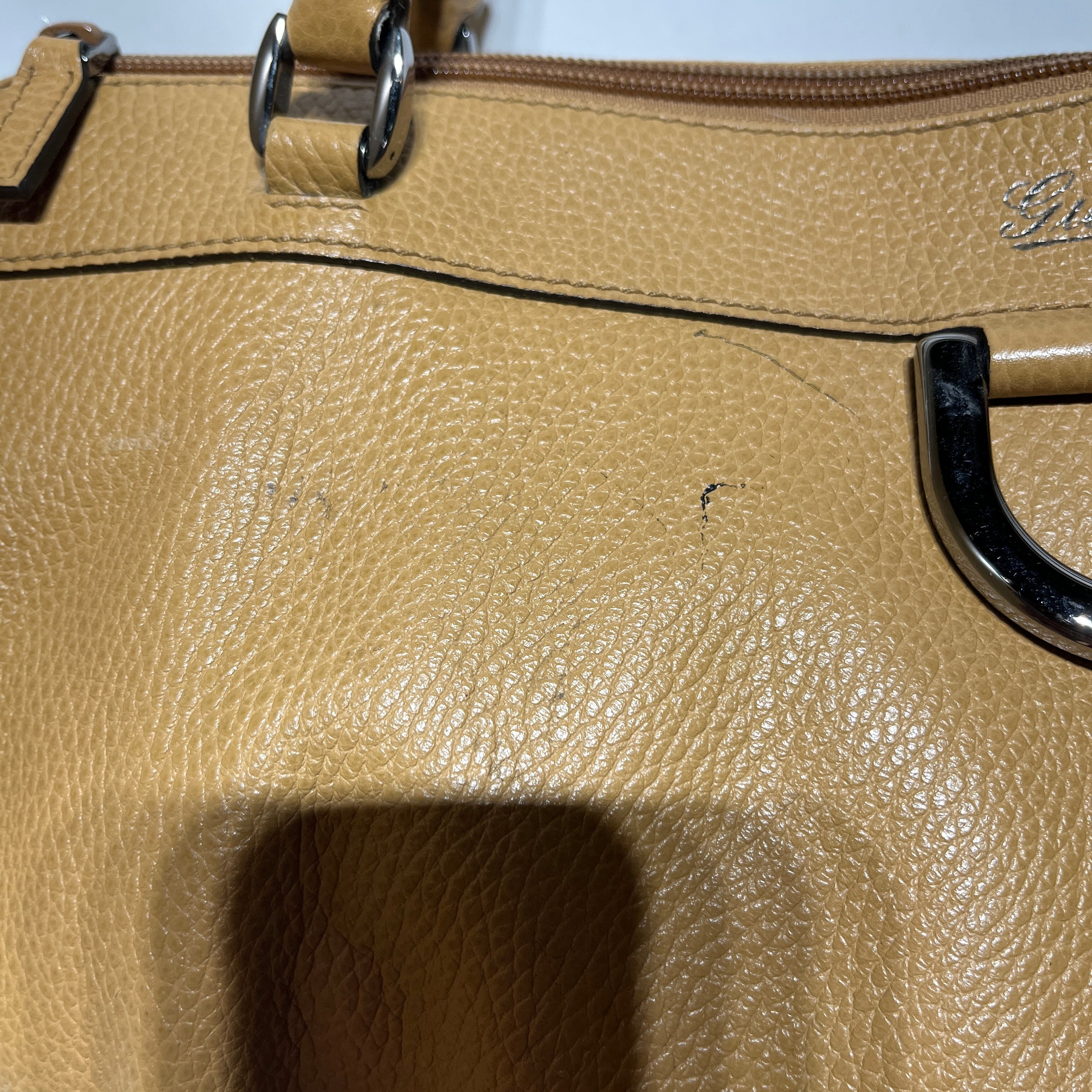 GUCCI/Hand Bag/Leather/CML/D-Ring Abbey Tote
