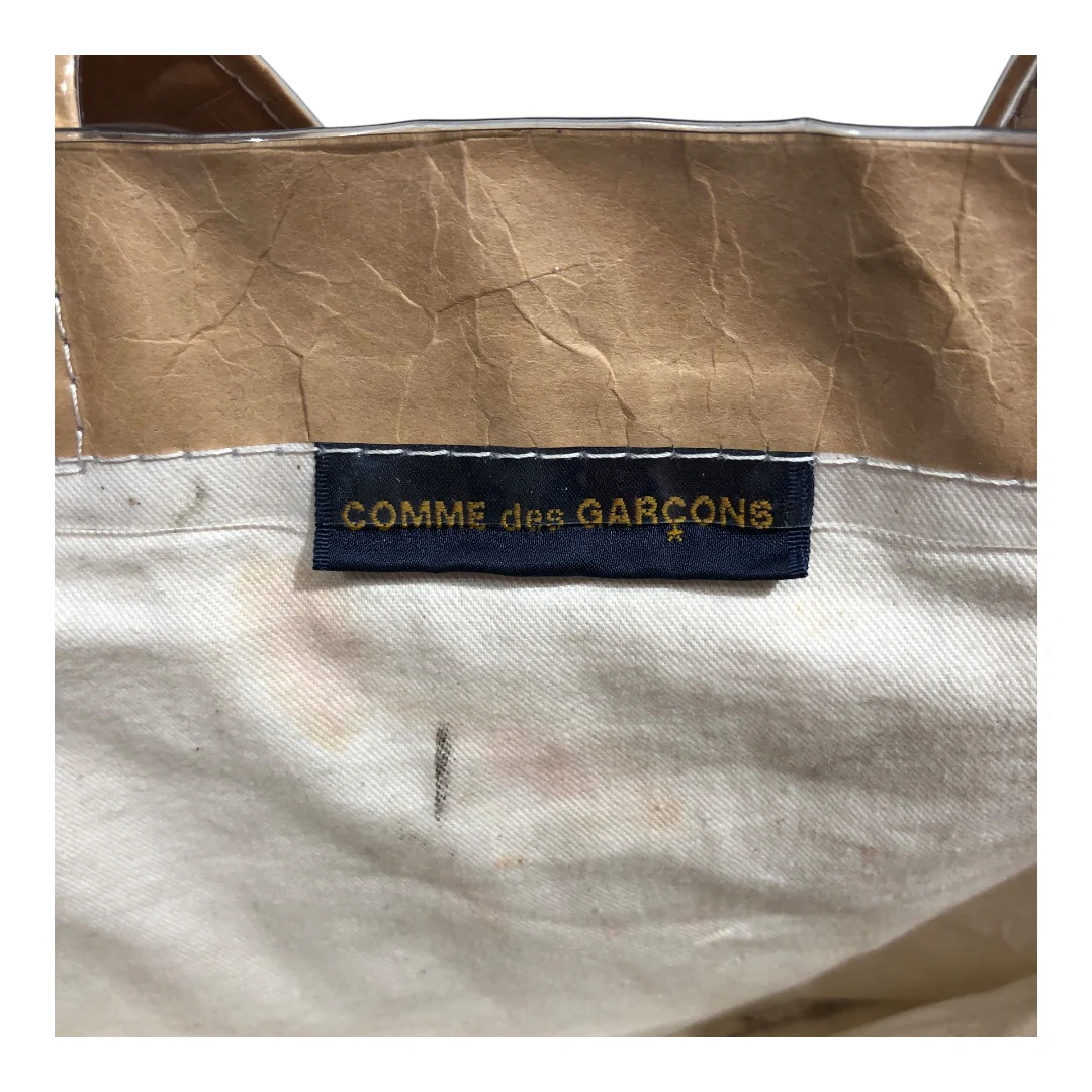 COMME des GARCONS/Tote Bag/BEG/PLASTIC / PAPER TOTE