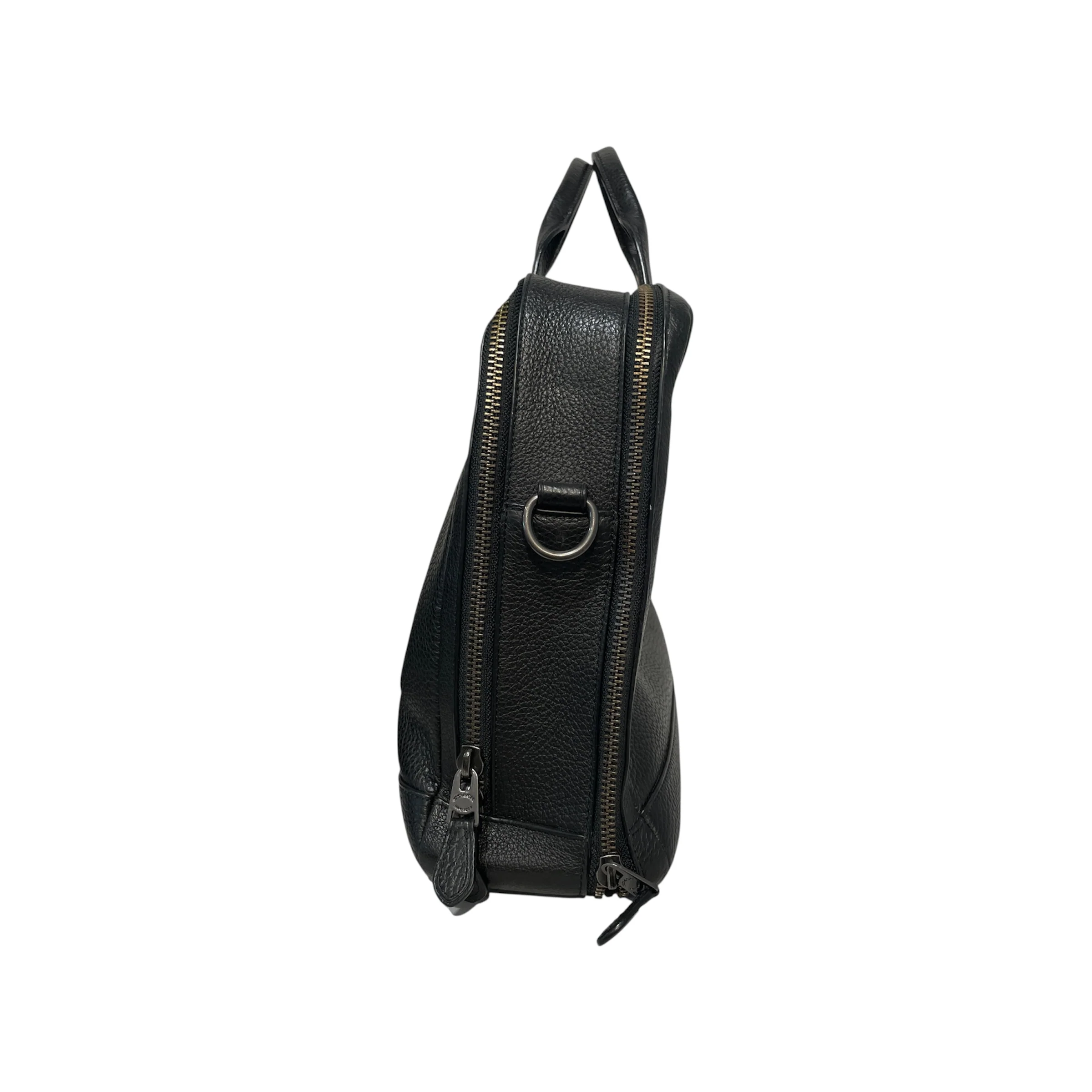 COACH/Briefcase/Leather/BLK/
