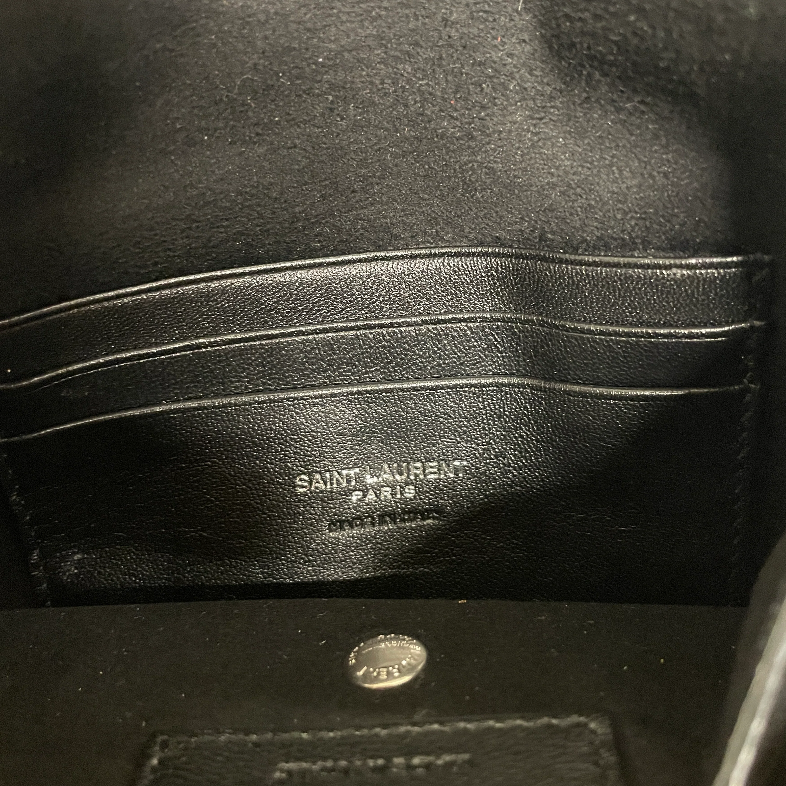 SAINT LAURENT/Bag/Leather/RED/red sack