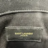 SAINT LAURENT/Clutch Bag/Stripe/Cotton/BLK/UPTOWN REDWHITE/ ENVELOP