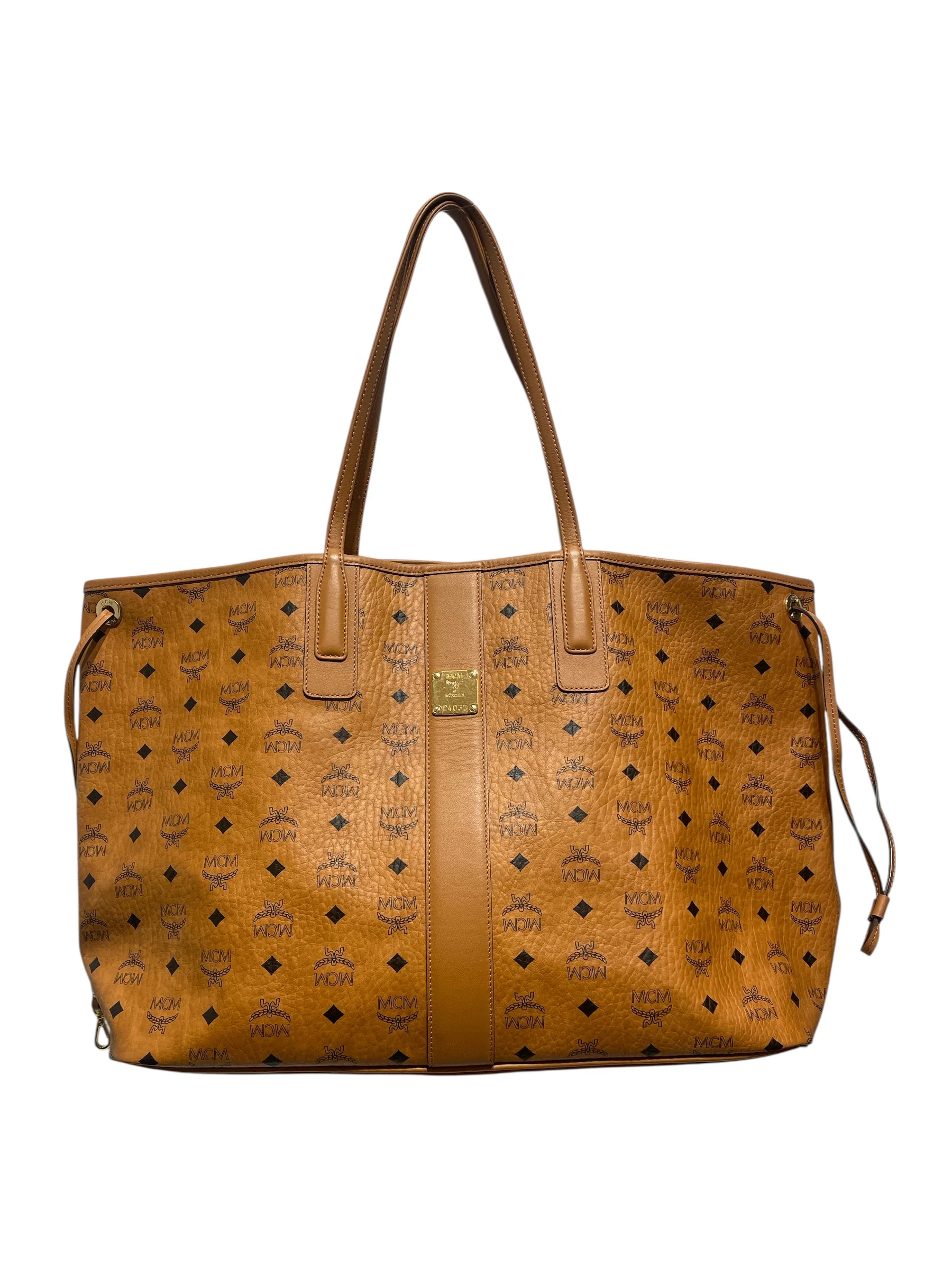 MCM/Tote Bag/Monogram/CML/Visetos Tote Bag