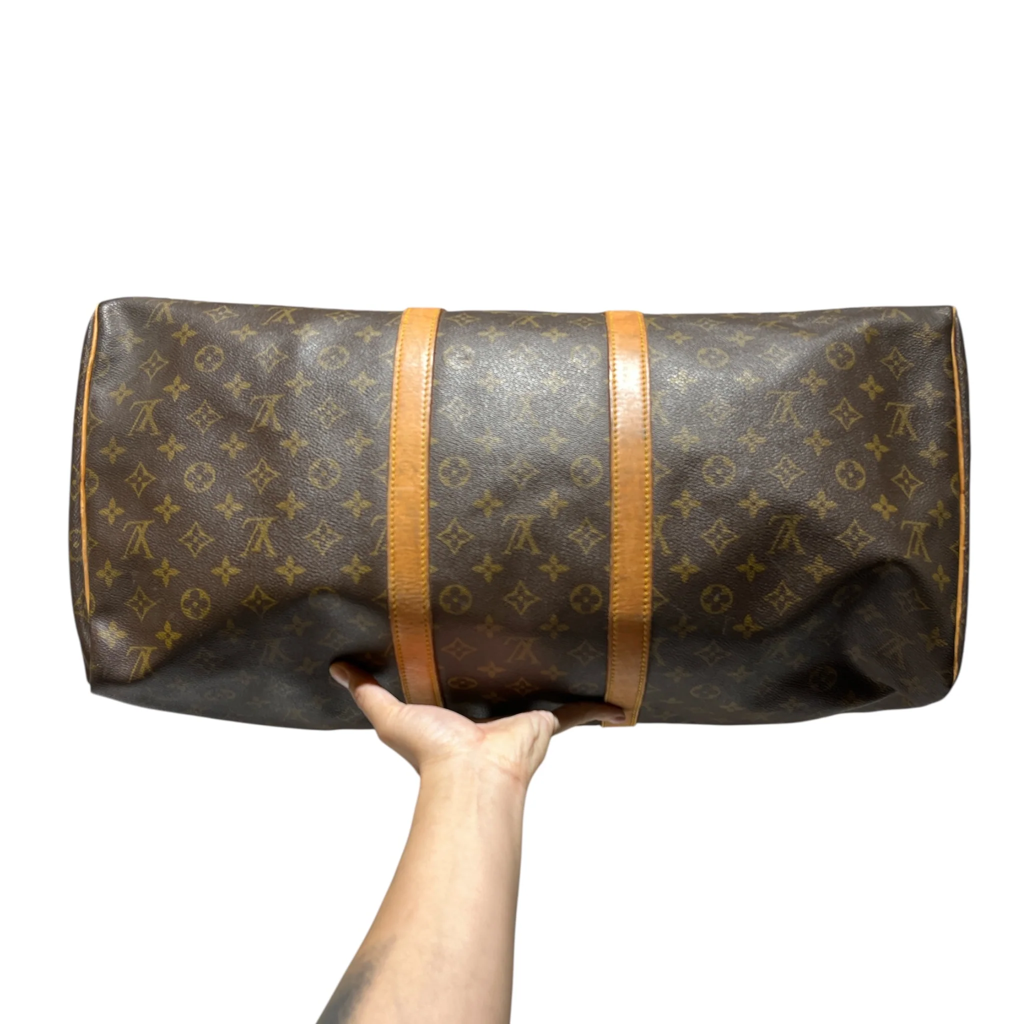 3540-louis-vuitton-luggage-monogram-leather-brw-speedy-55-5.webp LOUIS VUITTON/Luggage/Monogram/Leather/BRW/SPEEDY 55