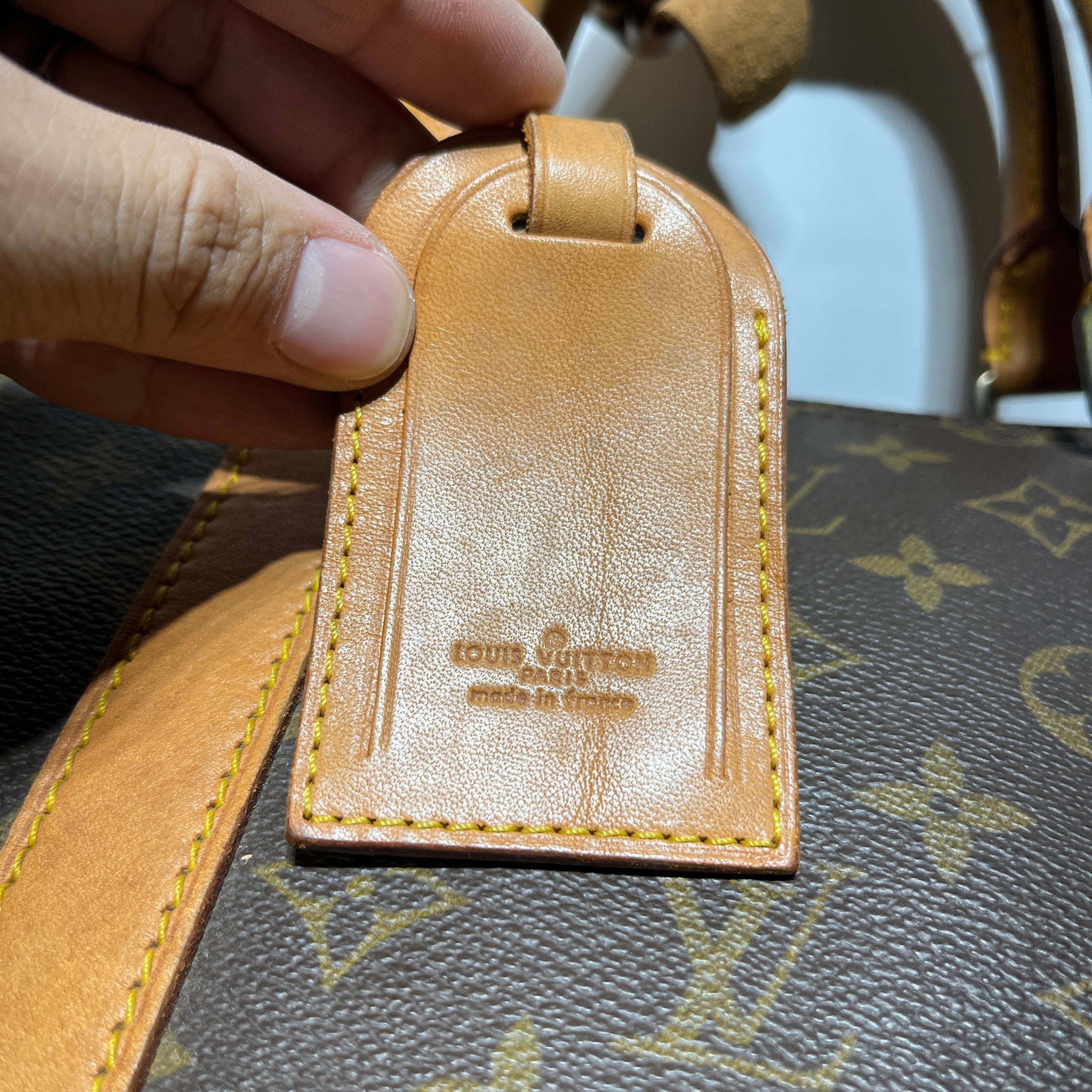 3540-louis-vuitton-luggage-monogram-leather-brw-speedy-55-6.jpg LOUIS VUITTON/Luggage/Monogram/Leather/BRW/SPEEDY 55