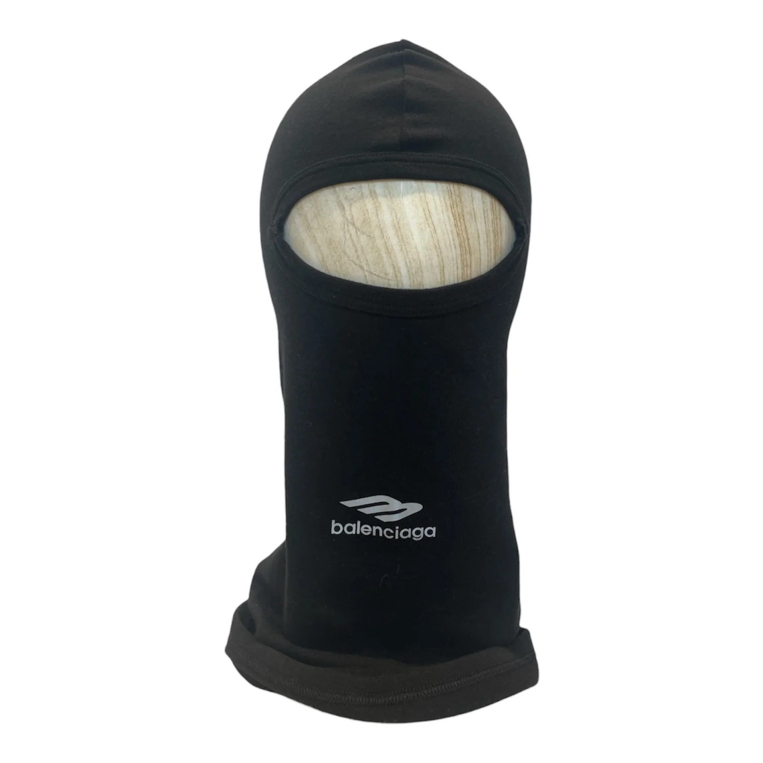 BALENCIAGA/Headwear/OS/Cotton/BLK/3B SPORTS BALACAVA
