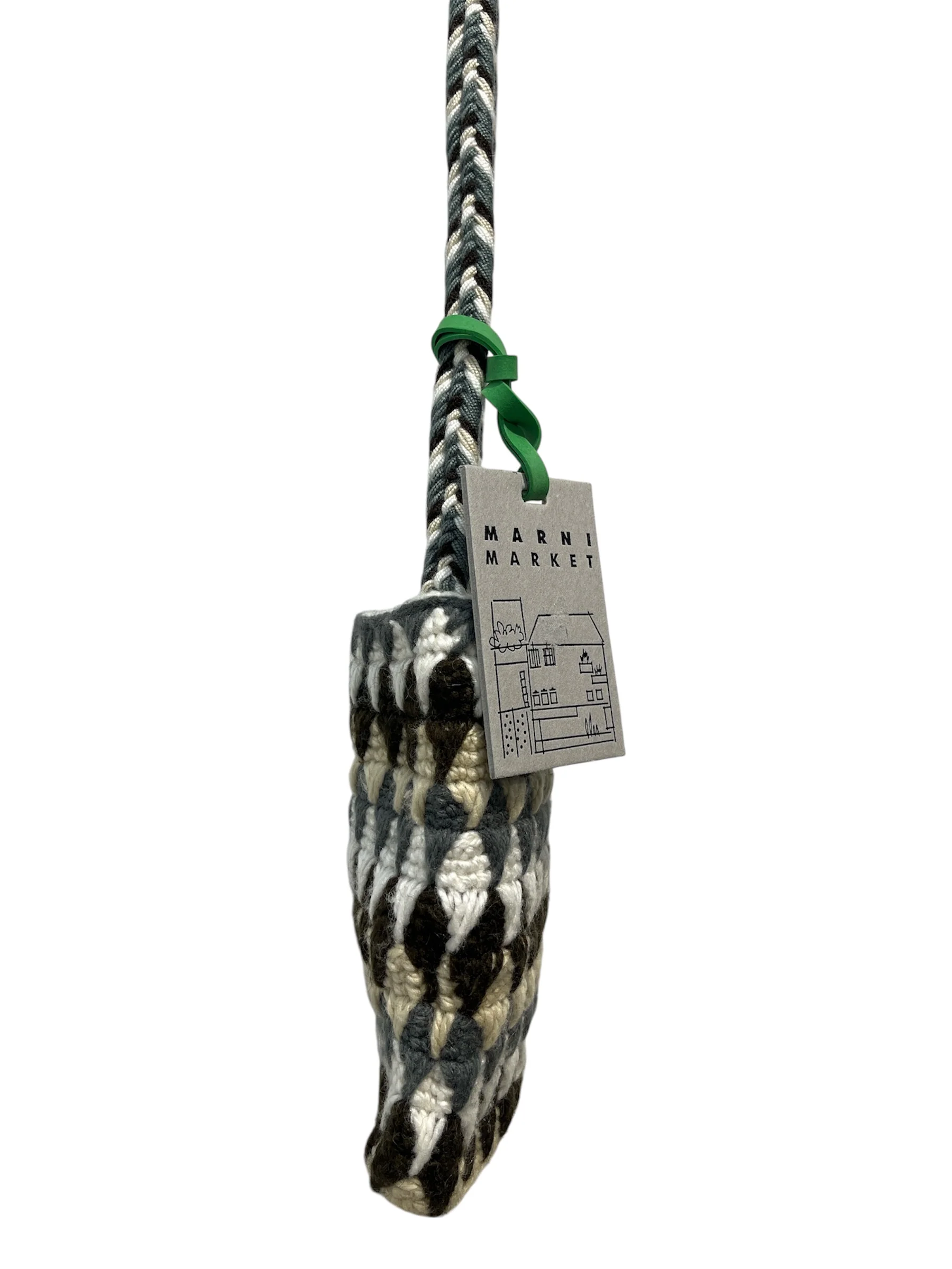 MARNI/Bag/Acrylic/BEG/yarn knit bag fw305