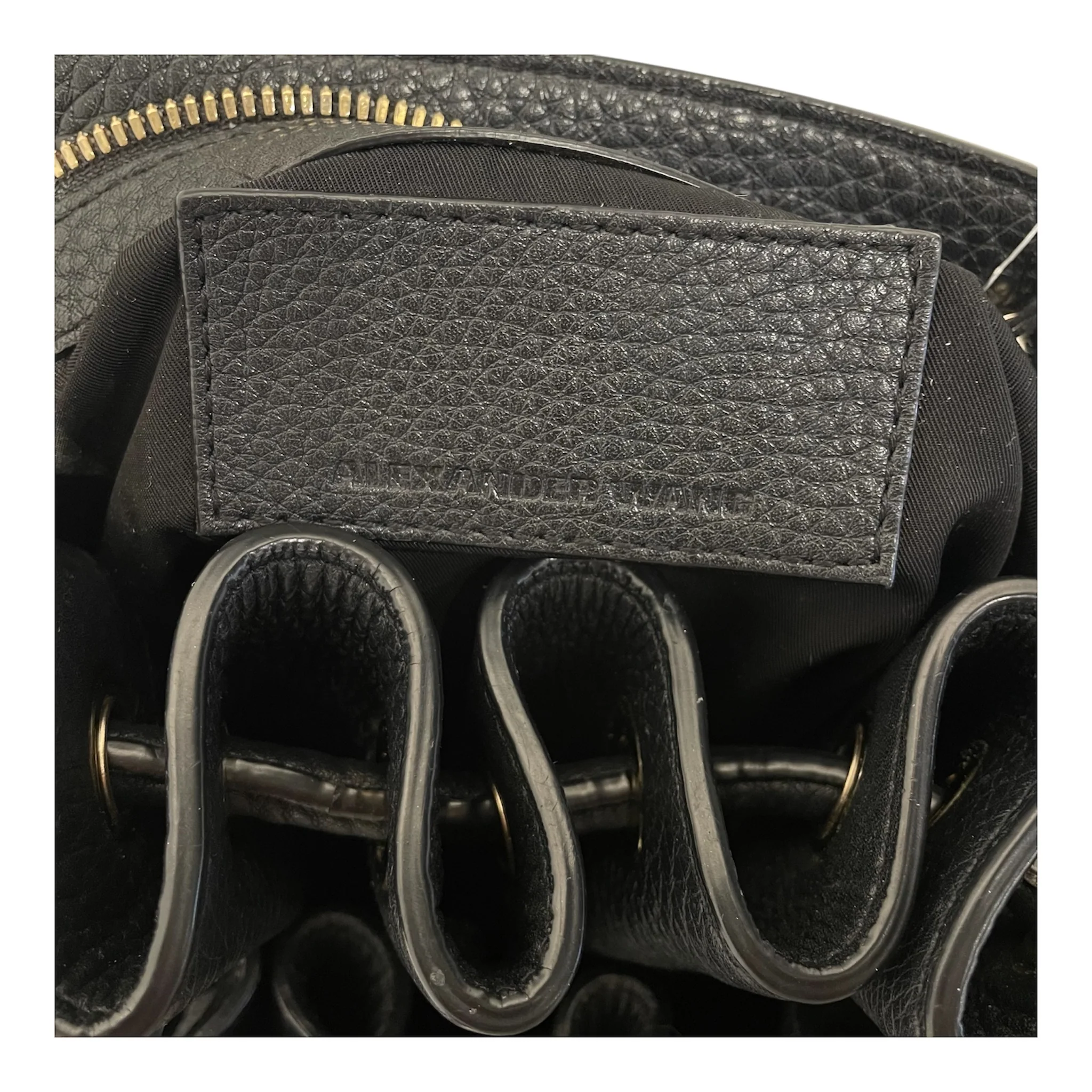 Alexander Wang/Bag/Leather/BLK/sack gold hardwear