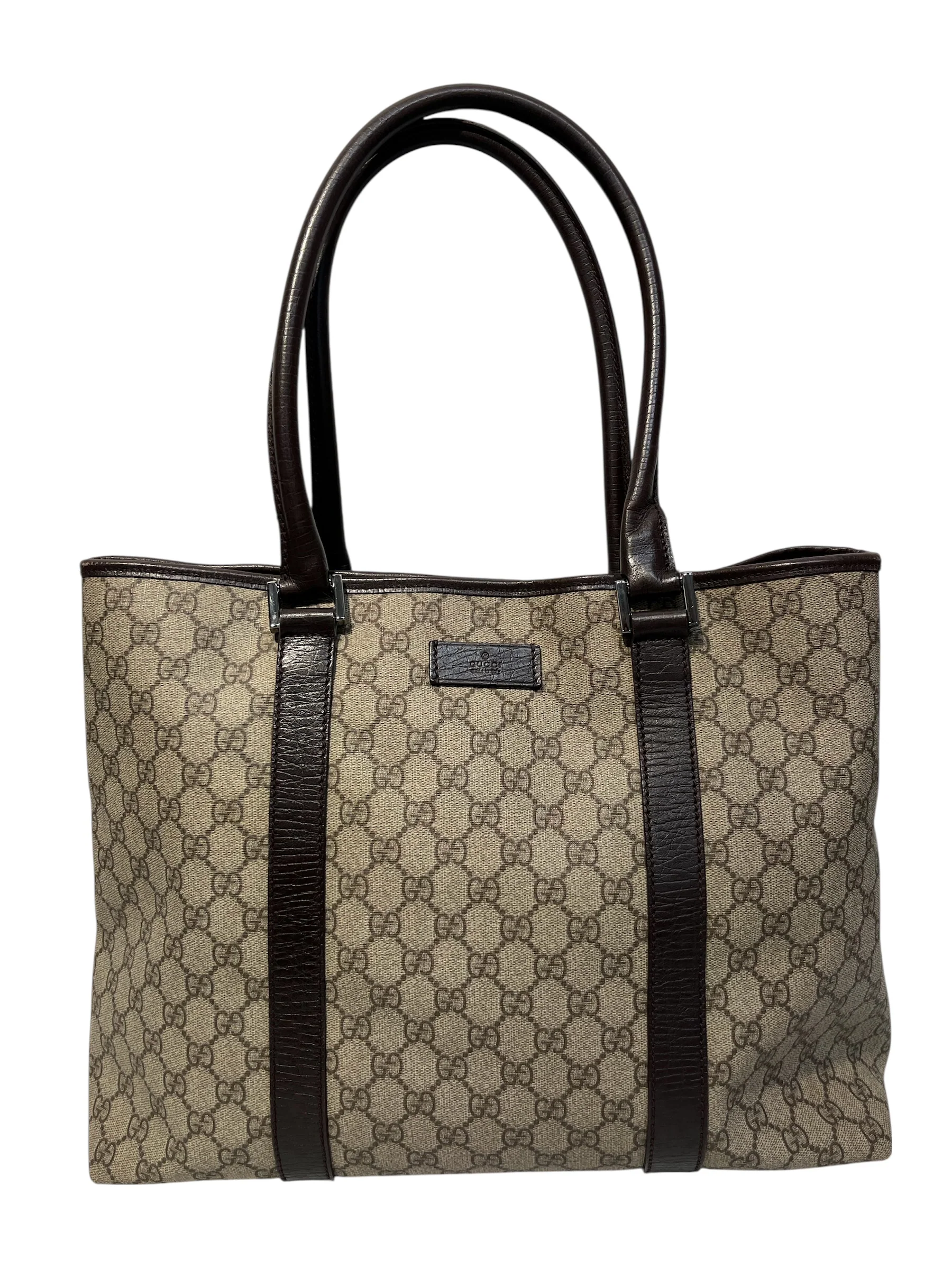 GUCCI/Tote Bag/All Over Print/BEG/Gucci Monogram
