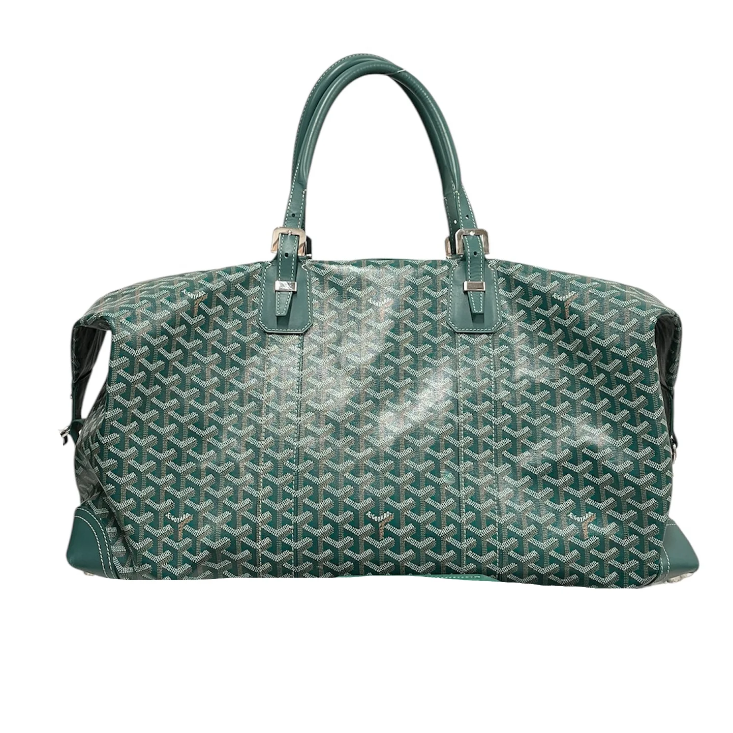 GOYARD/Luggage/Monogram/Leather/GRN/Boeing 55 Duffel