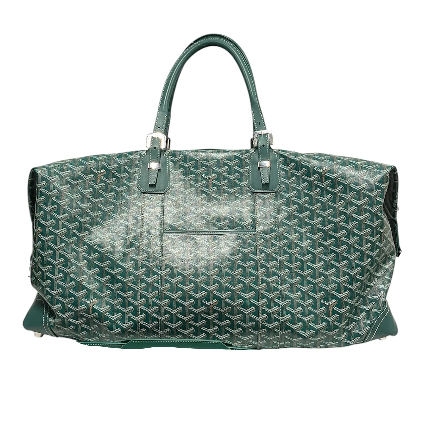 GOYARD/Luggage/Monogram/Leather/GRN/Boeing 55 Duffel