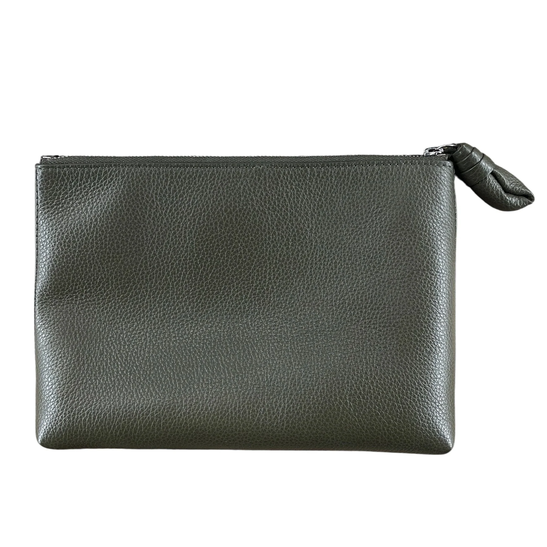 LEMAIRE/Clutch Bag/Leather/GRN/PEBBLED LEATHER POUCH