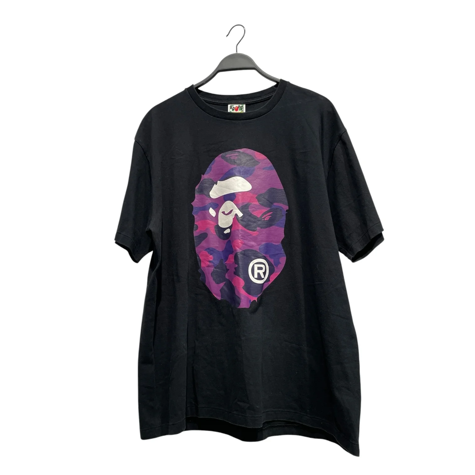 BAPE STA!/T-Shirt/XXL/Cotton/BLK/BABY MILO