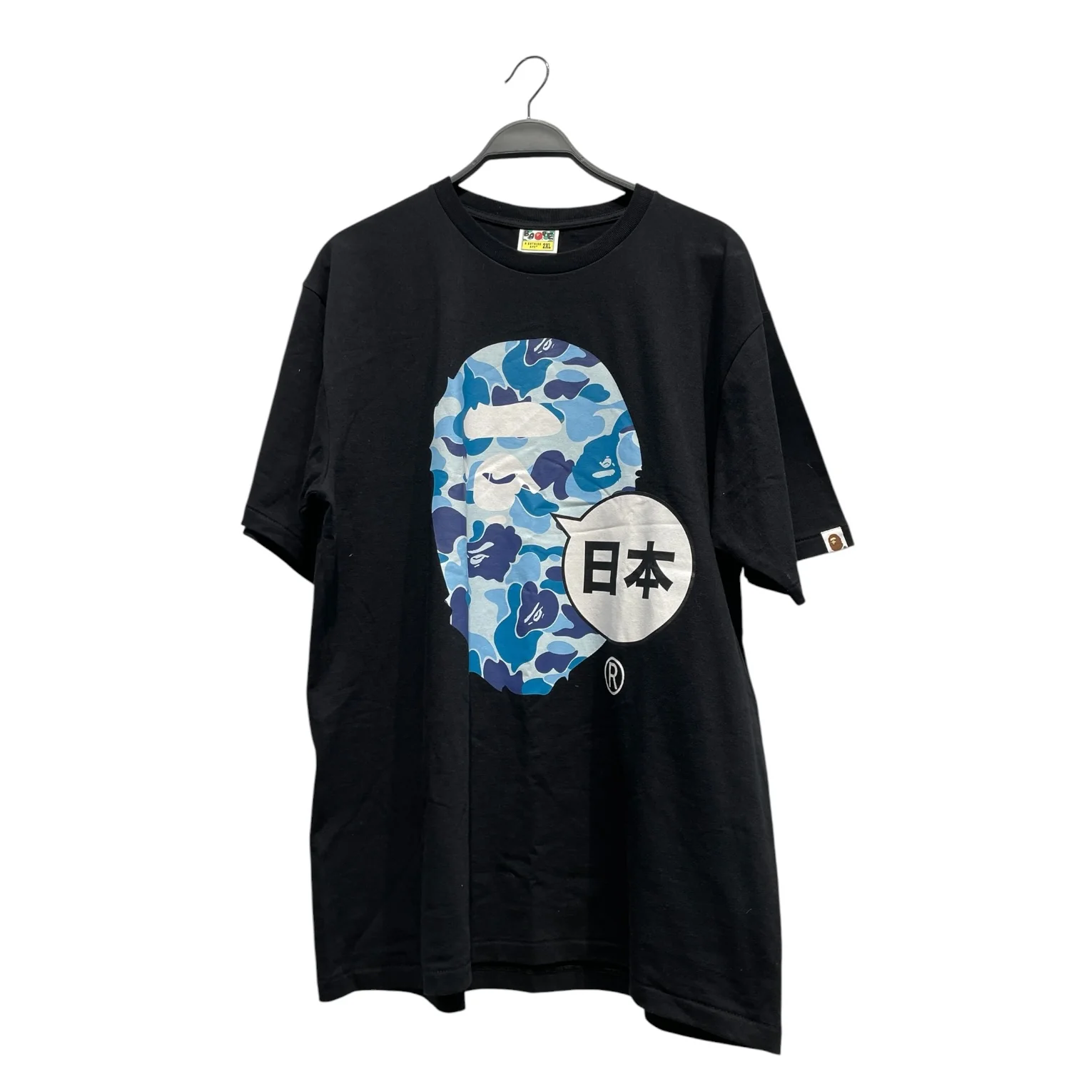 BAPE STA!/T-Shirt/XXL/BLK/JAPAN BABY MILO TEE