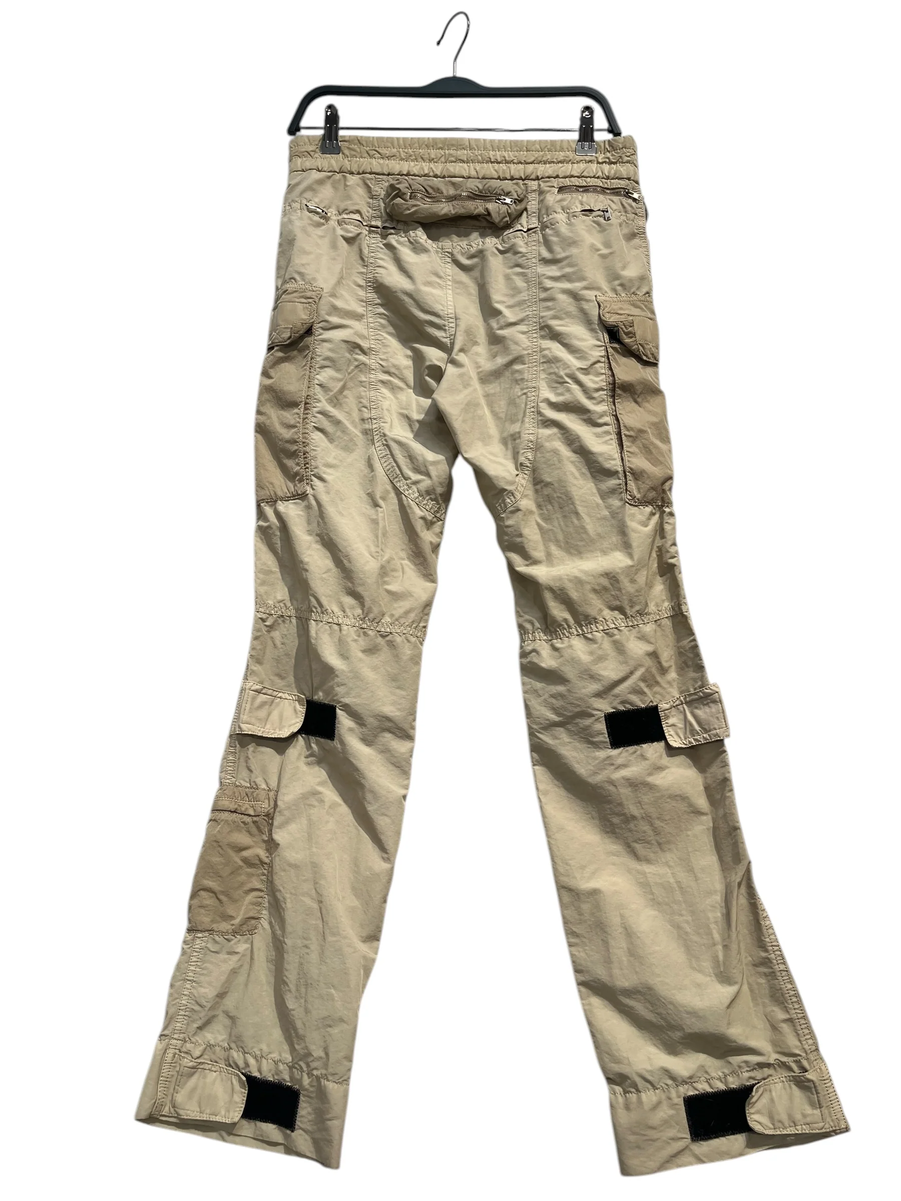 1017 ALYX 9SM(ALYX)/Pants/S/Cotton/BEG/STRETCH MANY POCKETS ZIPPER