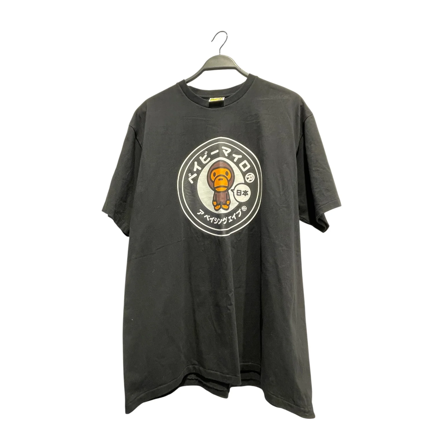 BAPE STA!/T-Shirt/XXL/BLK/BABY MILO SAMURAI TEE